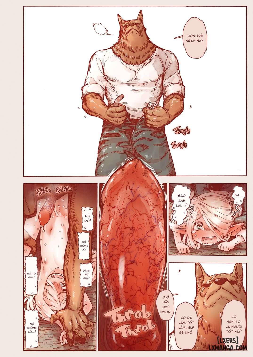 HentaiVN.net - Ảnh 22 - The Little Elf and the Savage Beastmen [J18] - 1_oneshot