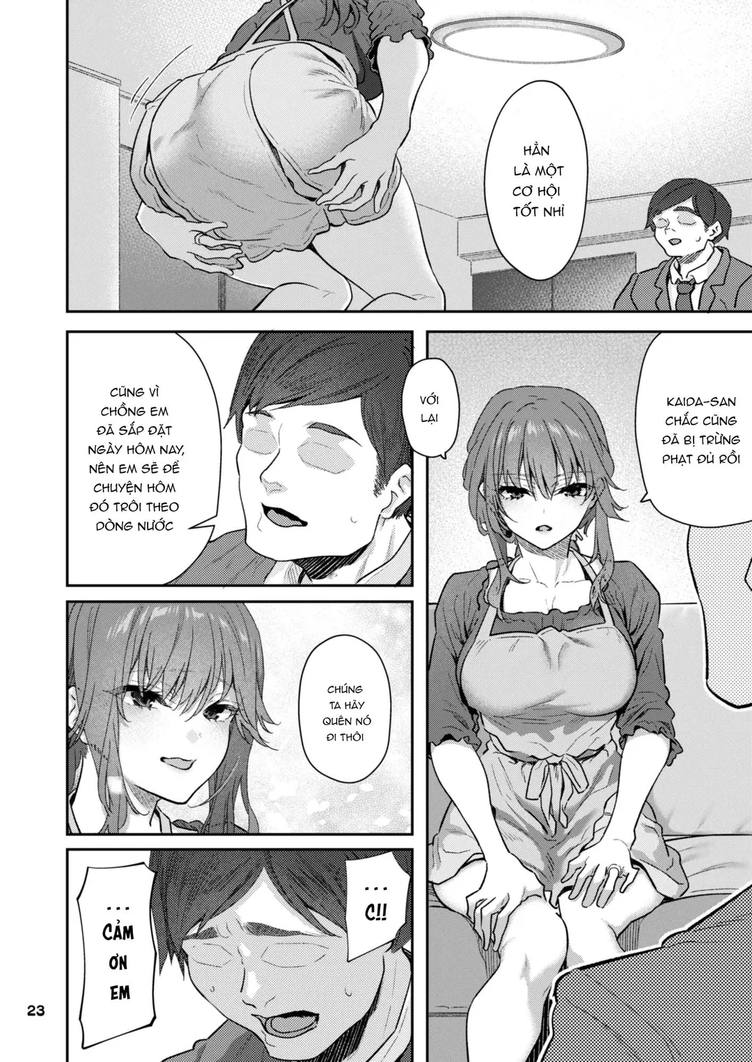 HentaiVN.net - Ảnh 25 - Nữ cấp dưới mới cưới - 1_oneshot