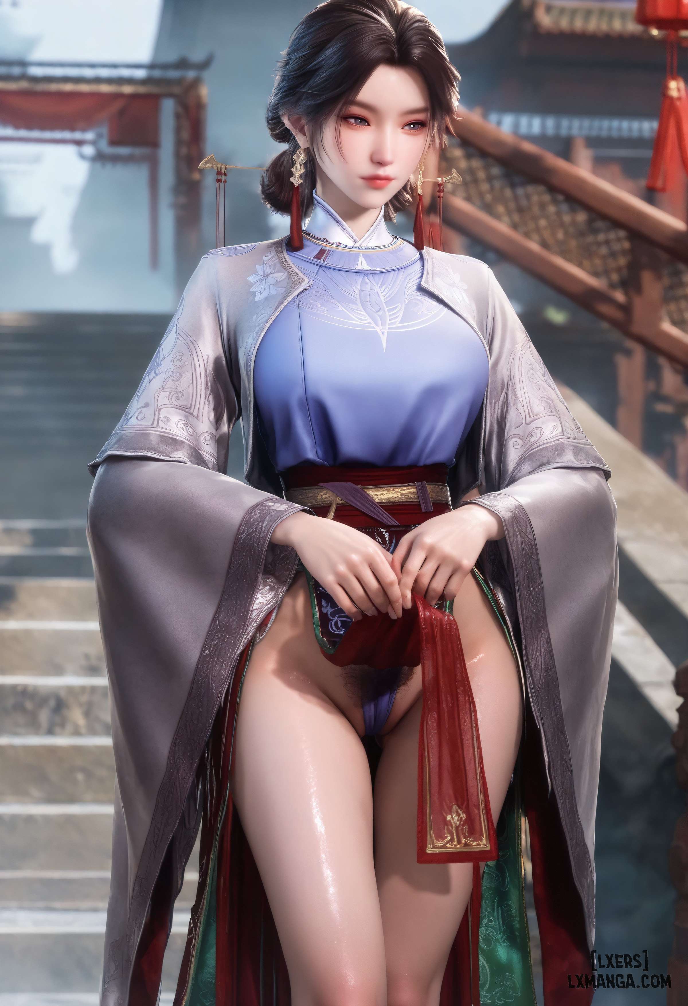 HentaiVN.net - Ảnh 23 - Mục Thần Ký [AI Generated] - 1_oneshot