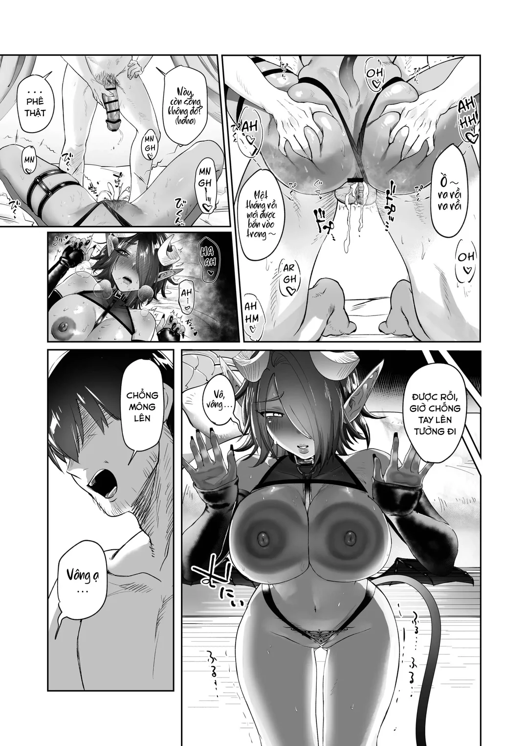 HentaiVN.net - Ảnh 25 - Hopeless Succubus! - Chap 1
