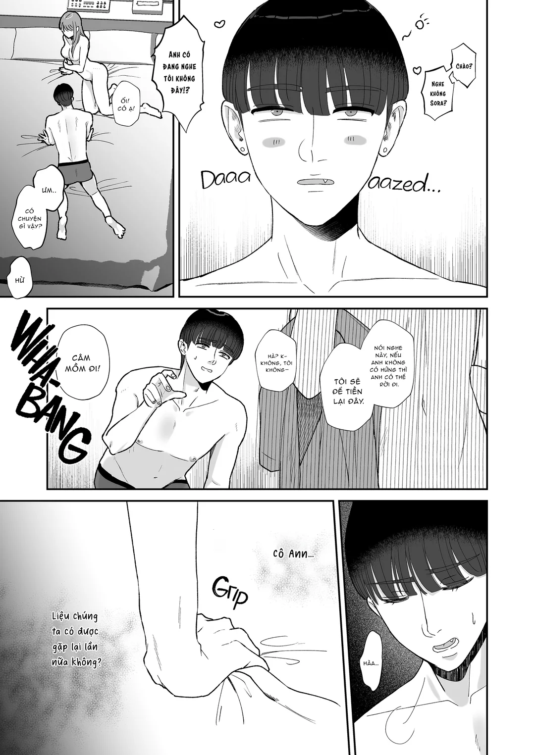 HentaiVN.net - Ảnh 24 - Bị nuốt chửng bởi bà nội trợ dâm đãng - oneshot