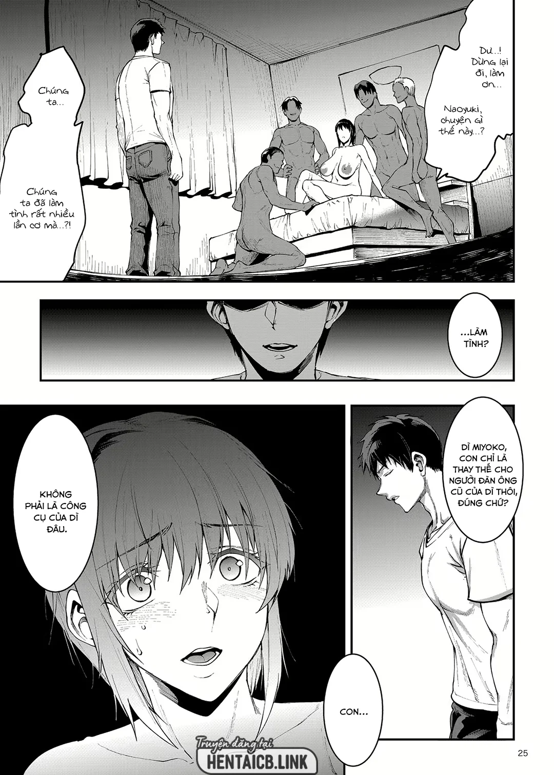 HentaiVN.net - Ảnh 25 - Married Woman Miyoko ~Evening of Lust~ - Chap 1