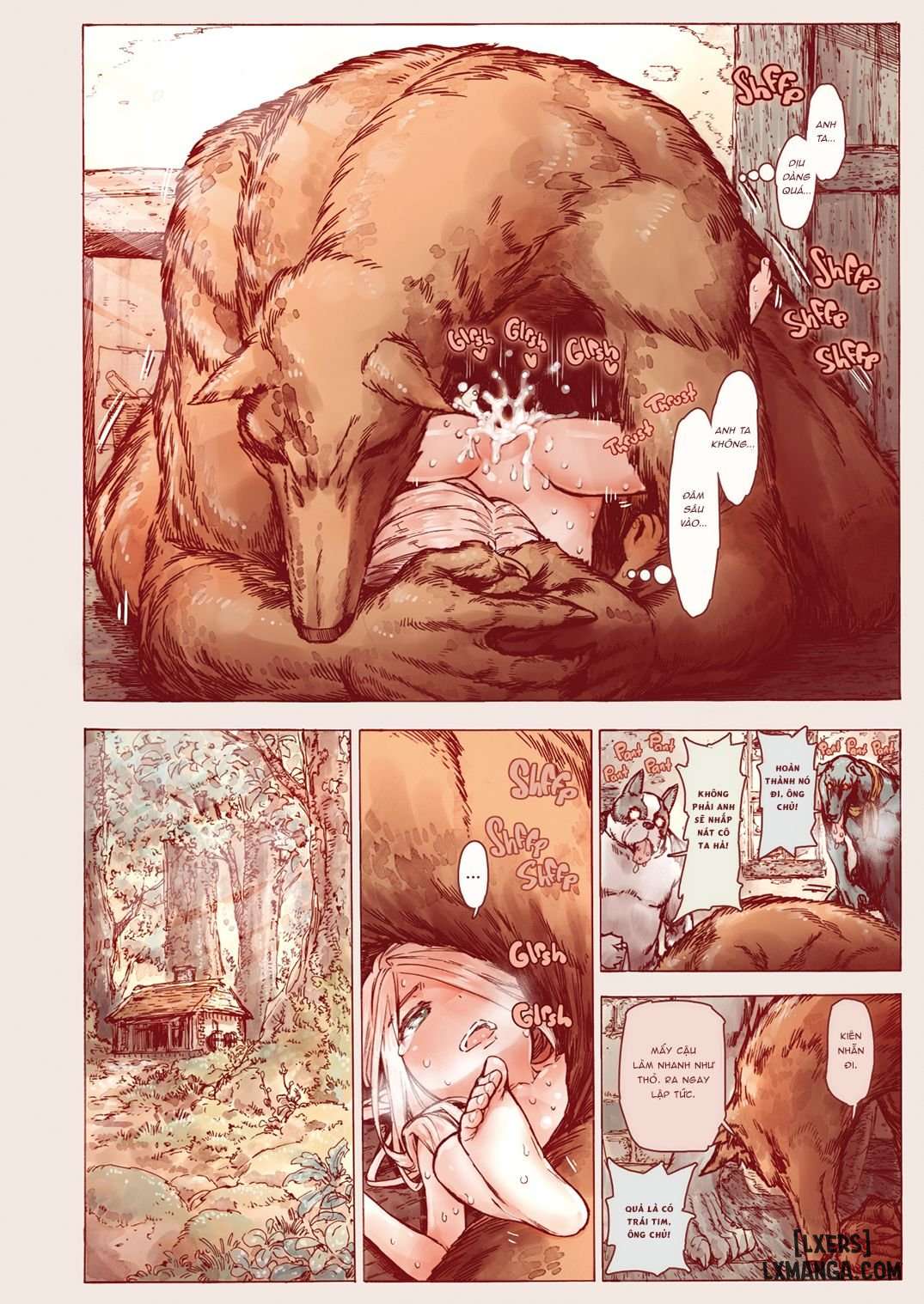 HentaiVN.net - Ảnh 24 - The Little Elf and the Savage Beastmen [J18] - 1_oneshot