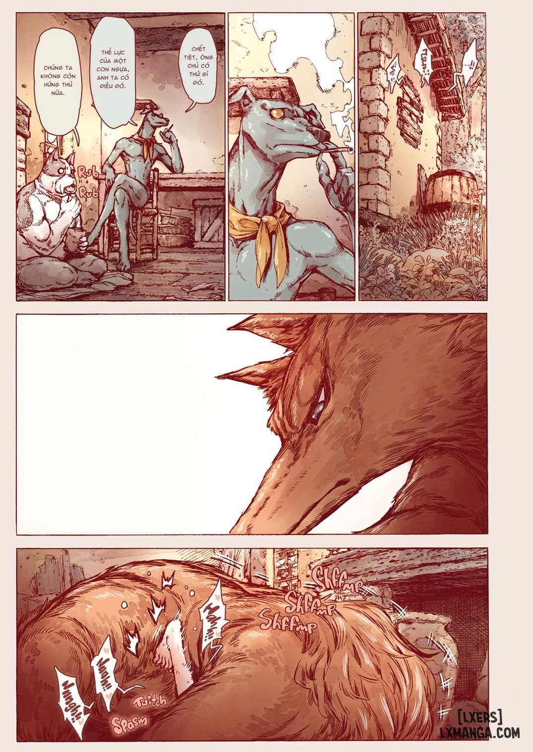 HentaiVN.net - Ảnh 25 - The Little Elf and the Savage Beastmen [J18] - 1_oneshot