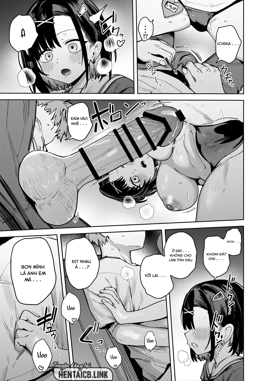 HentaiVN.net - Ảnh 27 - Mò tới lễ hội trường em gái - Oneshot