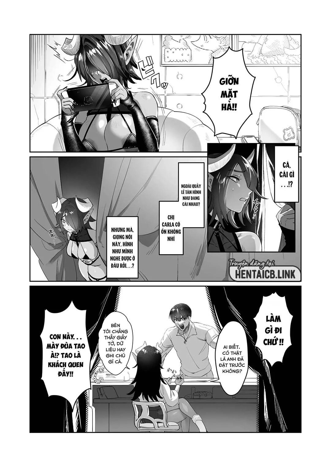 HentaiVN.net - Ảnh 3 - Hopeless Succubus! - Chap 1