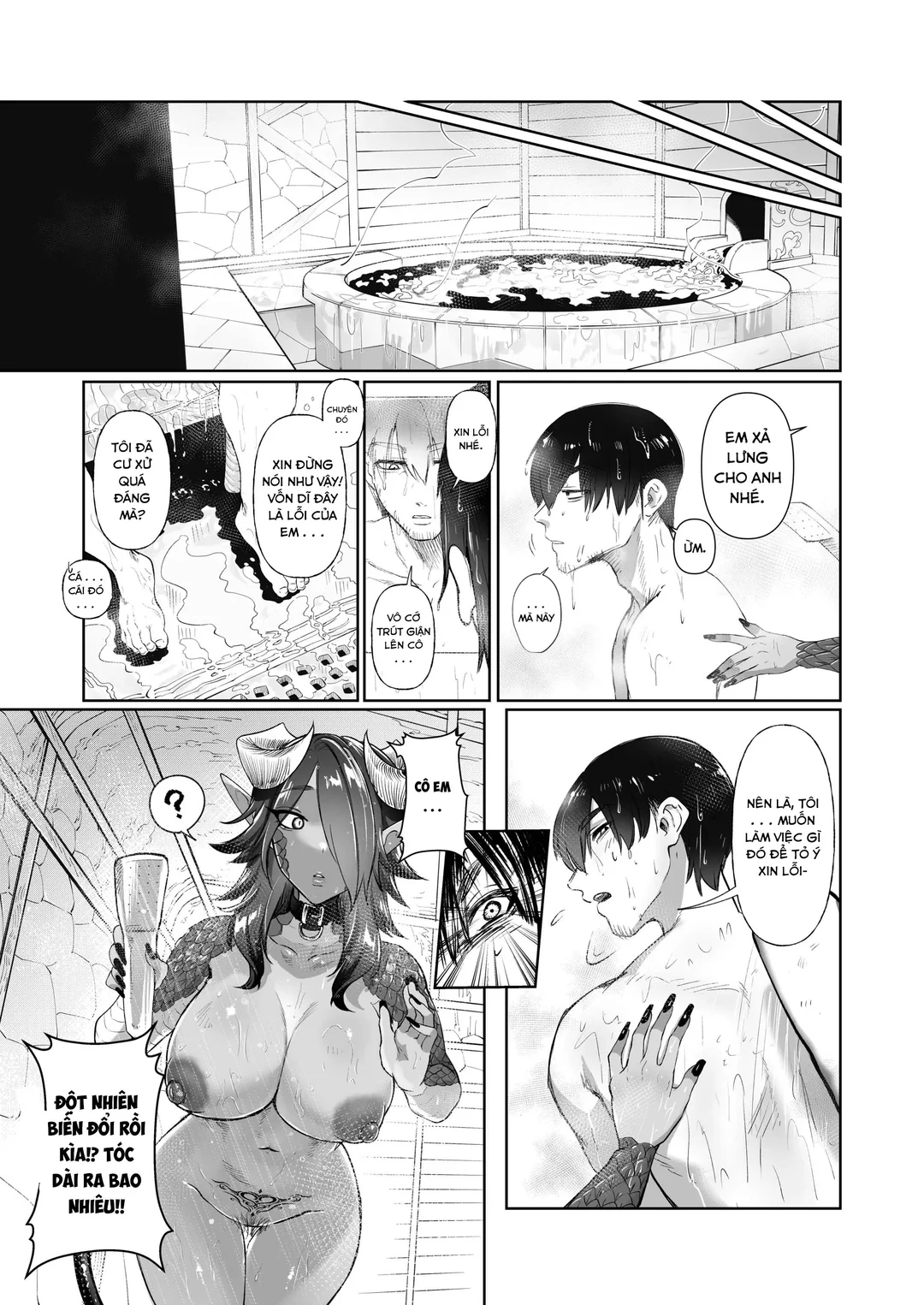 HentaiVN.net - Ảnh 31 - Hopeless Succubus! - Chap 1
