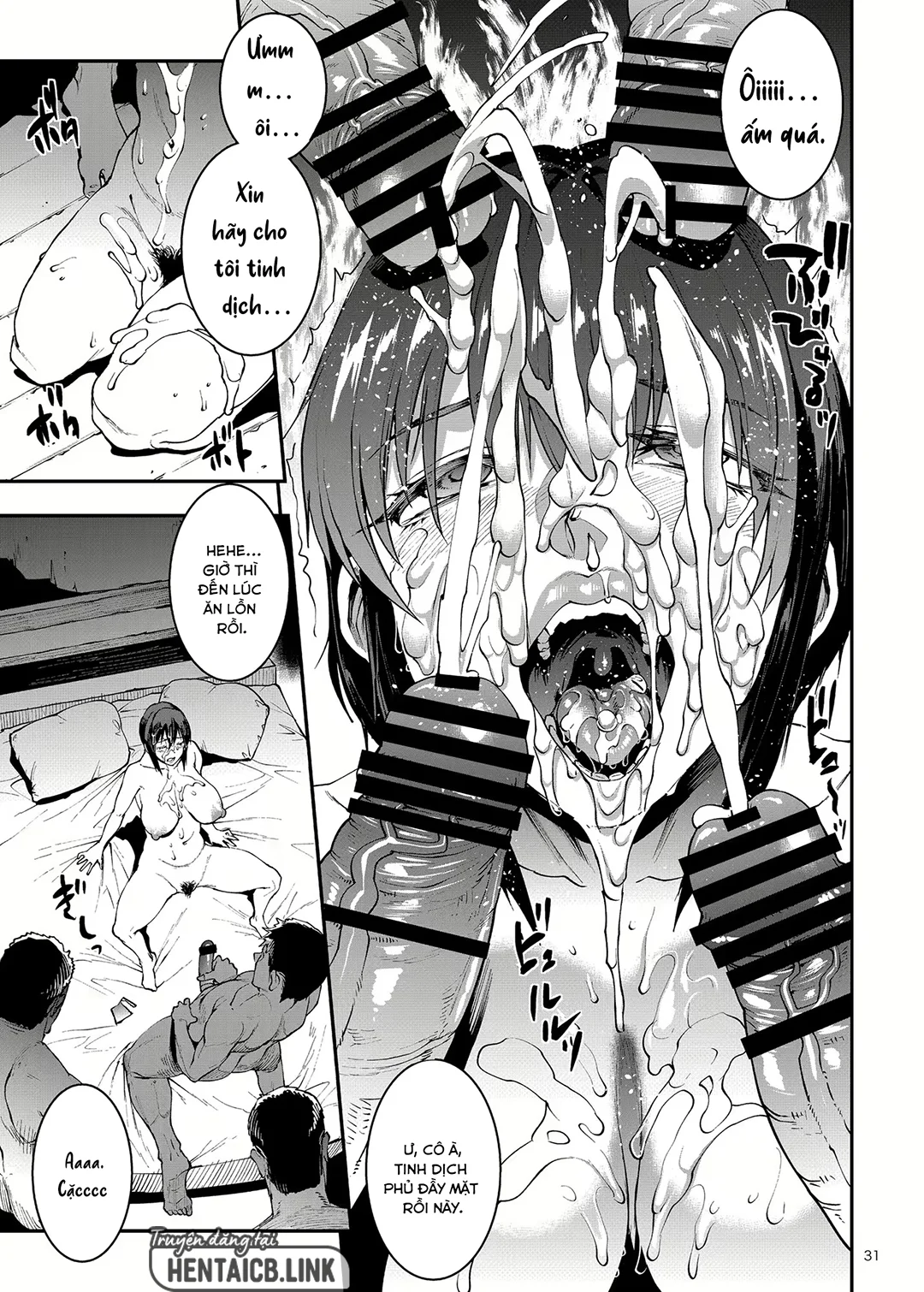 HentaiVN.net - Ảnh 31 - Married Woman Miyoko ~Evening of Lust~ - Chap 1