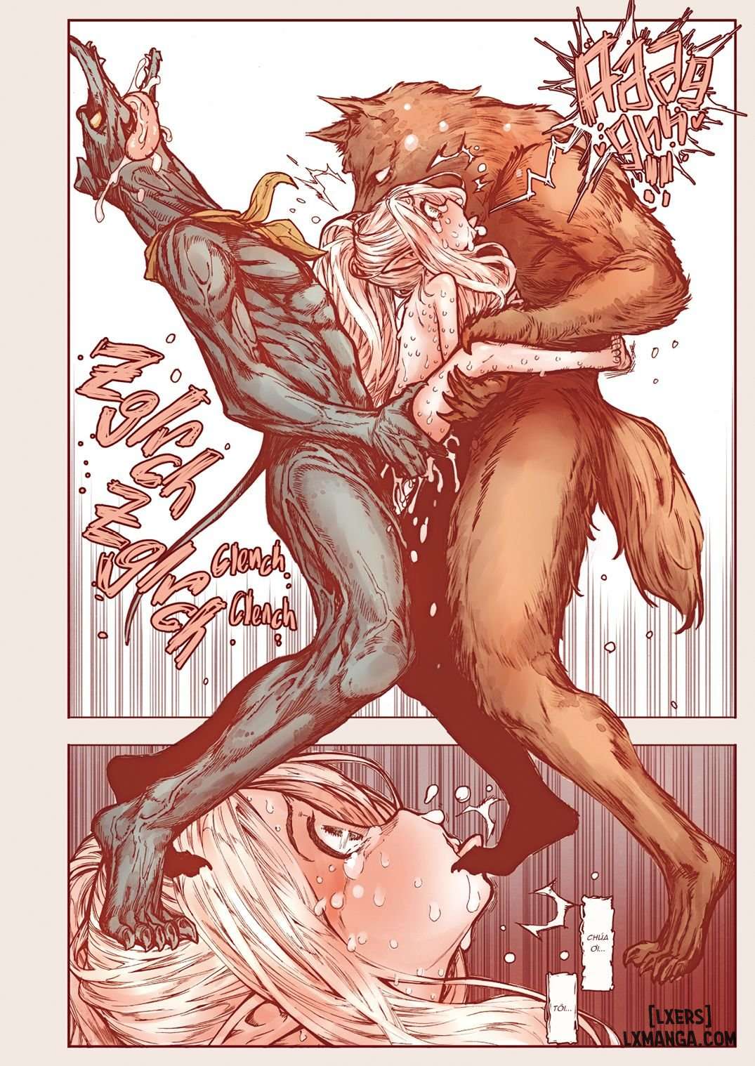 HentaiVN.net - Ảnh 32 - The Little Elf and the Savage Beastmen [J18] - 1_oneshot