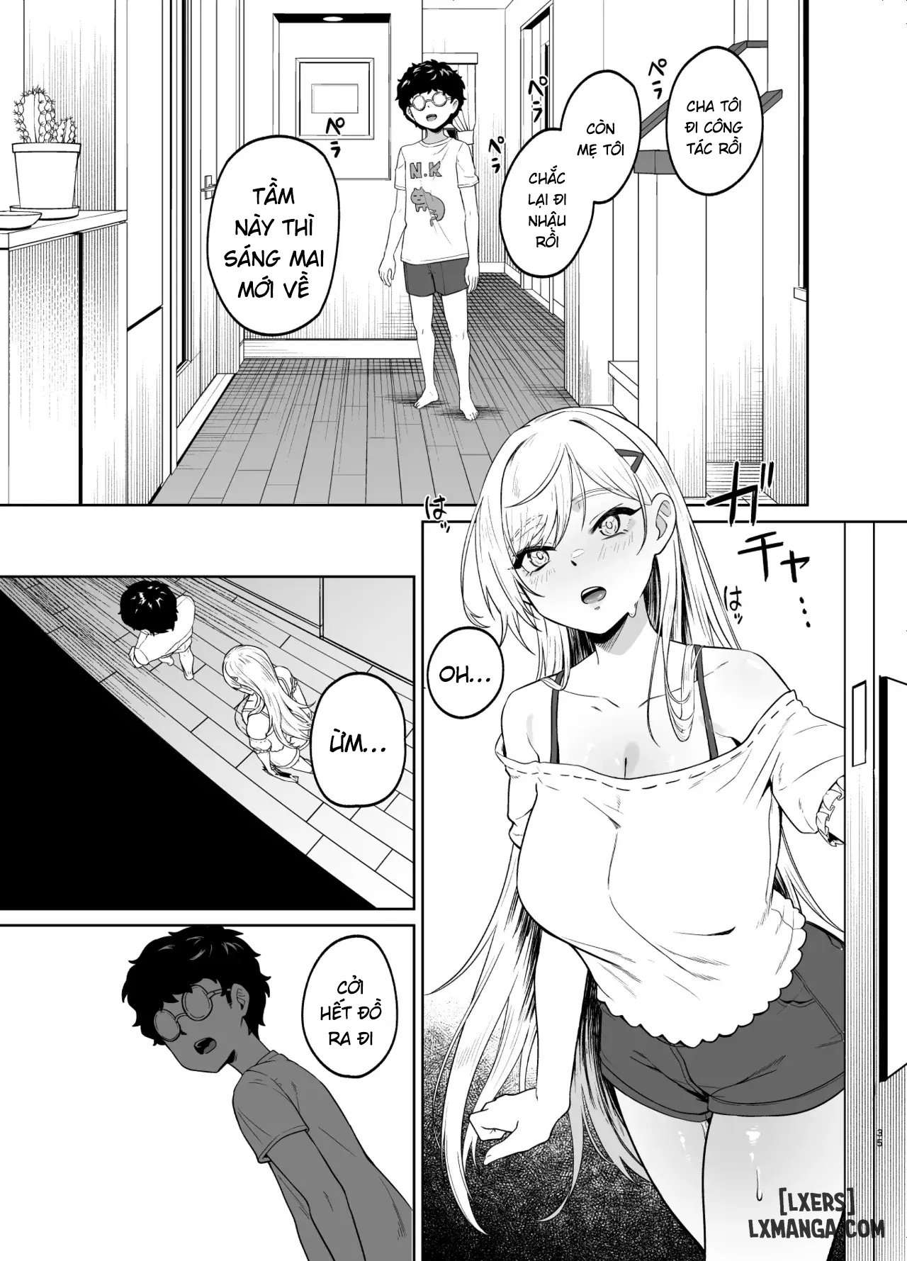 HentaiVN.net - Ảnh 35 - Gal ga Boku no Dorei ni naru Hanashi - Chap 1