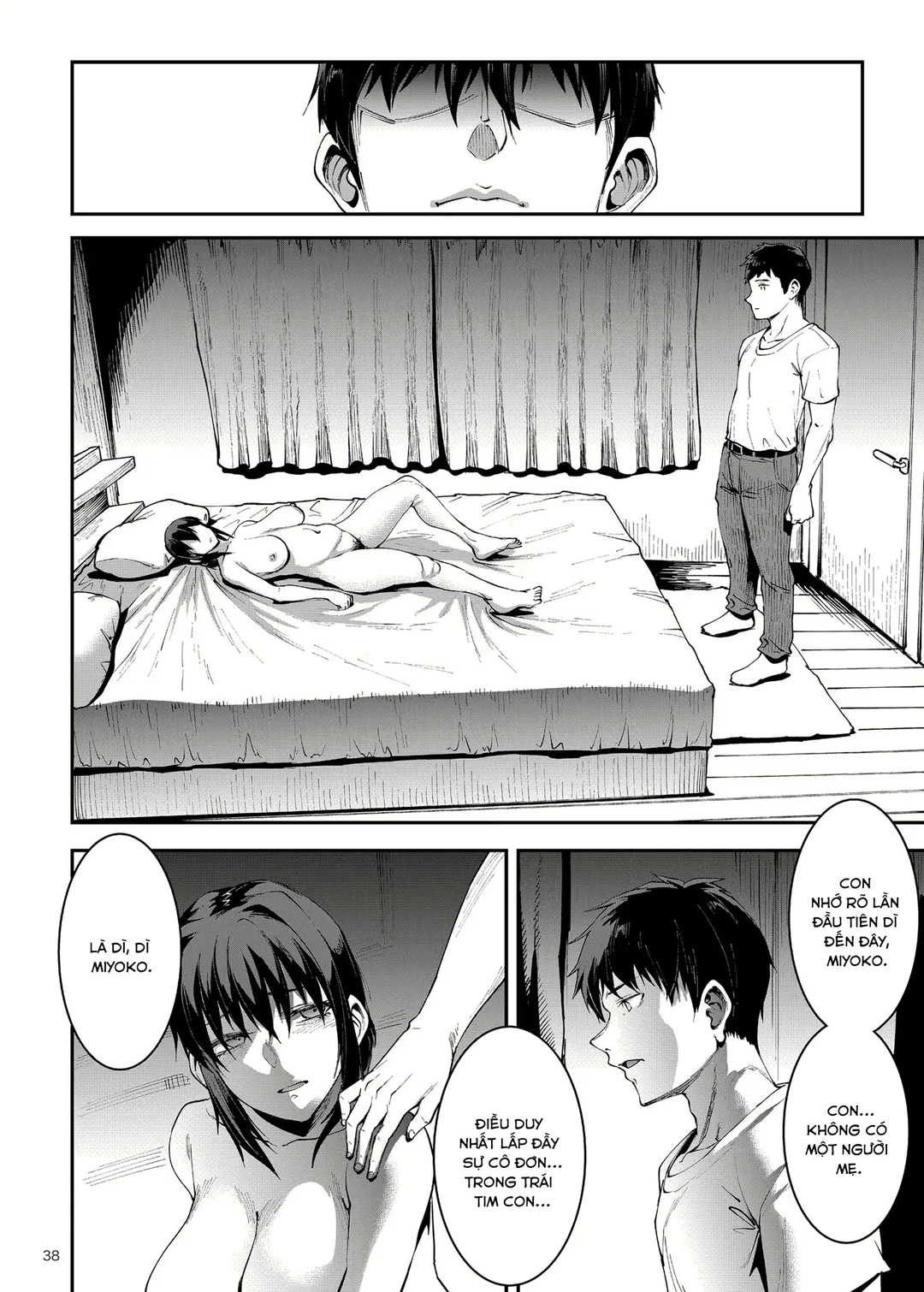 HentaiVN.net - Ảnh 38 - Married Woman Miyoko ~Evening of Lust~ - Chap 1