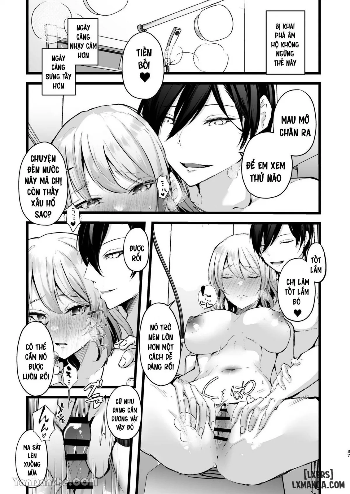 HentaiVN.net - Ảnh 37 - Shuchaku Dekiai erito Kohai Hinaki kimi wa toro ama Dekakuri Kaihatsu de Kareshi mochi no Watashi o Ryakudatsu Shimashita - 1_oneshot