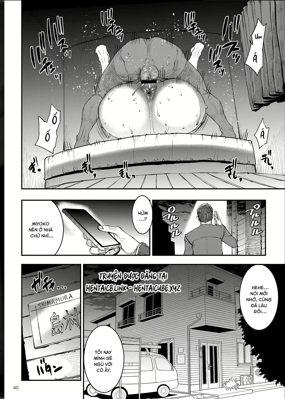 HentaiVN.net - Ảnh 40 - Married Woman Miyoko ~Evening of Lust~ - Chap 1