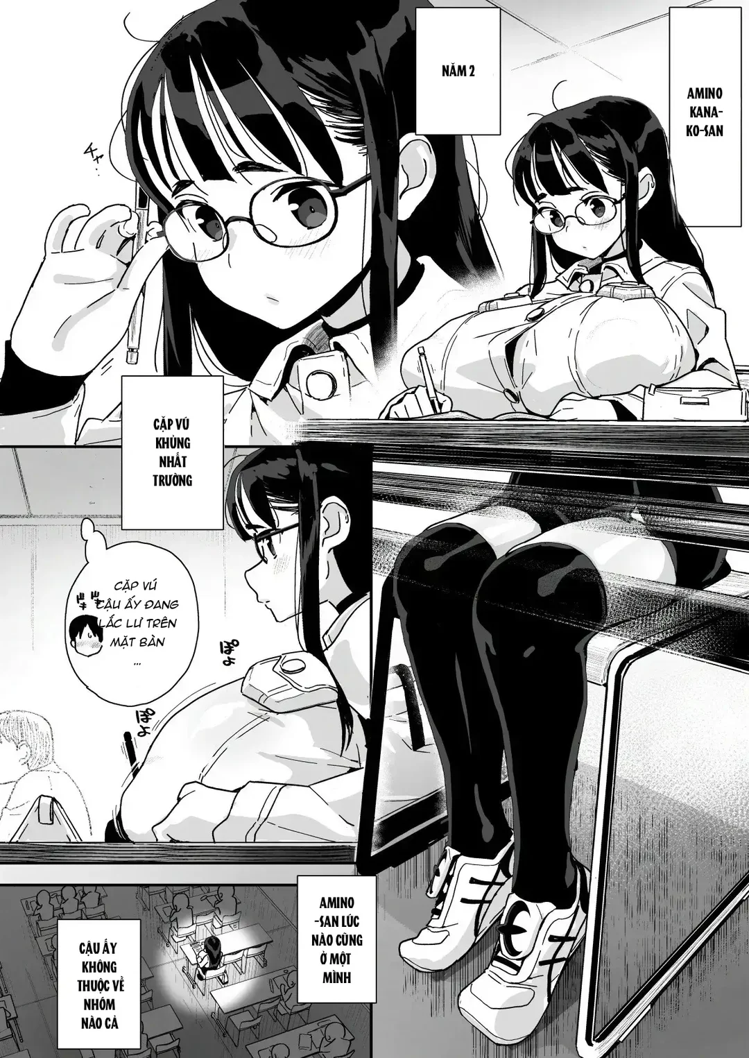 HentaiVN.net - Ảnh 4 - Boku ni Haishin Bare shita U-Cup Chinkobi Joshi Amino-san - oneshot