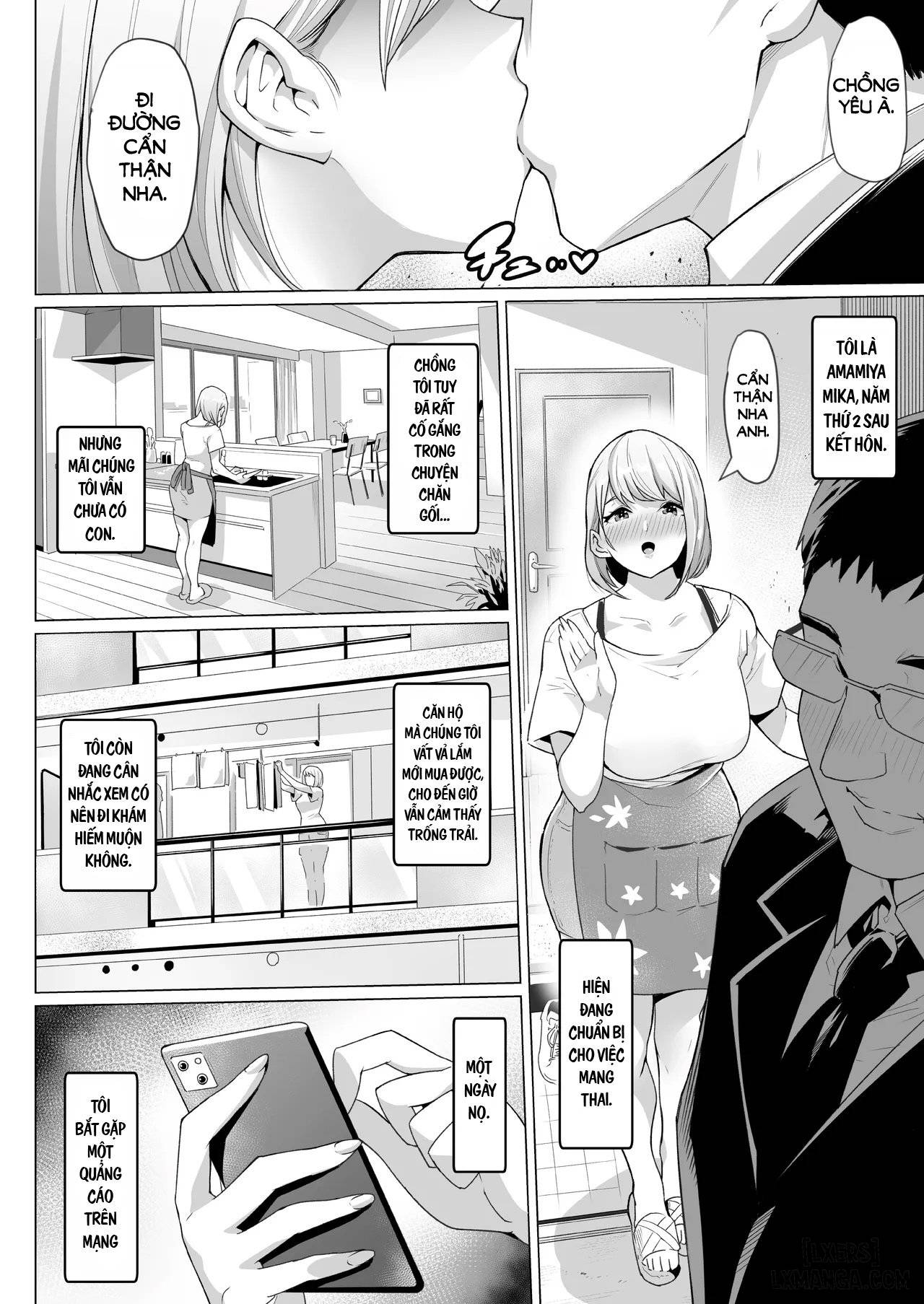 HentaiVN.net - Ảnh 4 - Ninshin Kongan Netorare Takuran Tsuma - oneshot