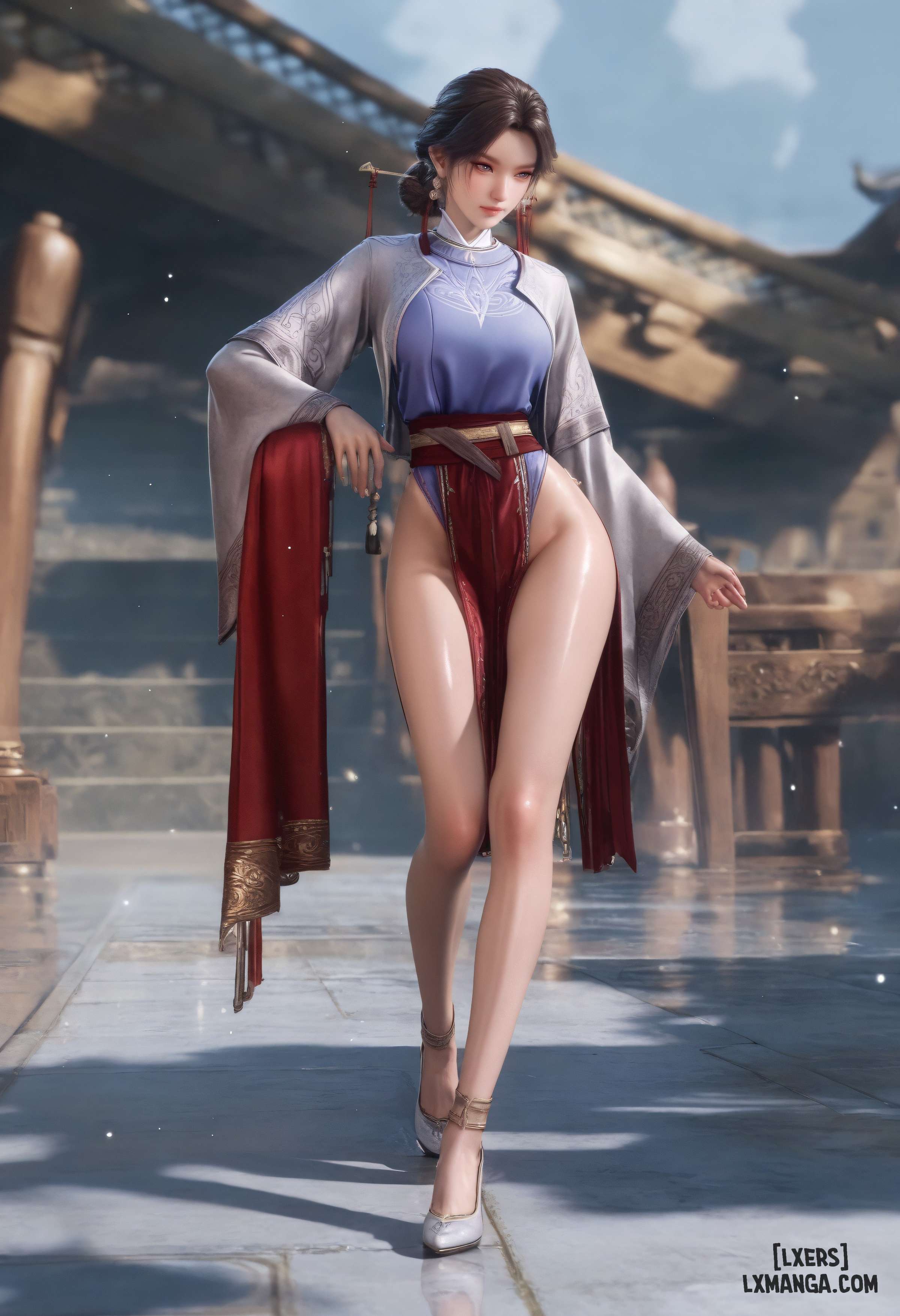 HentaiVN.net - Ảnh 40 - Mục Thần Ký [AI Generated] - 1_oneshot