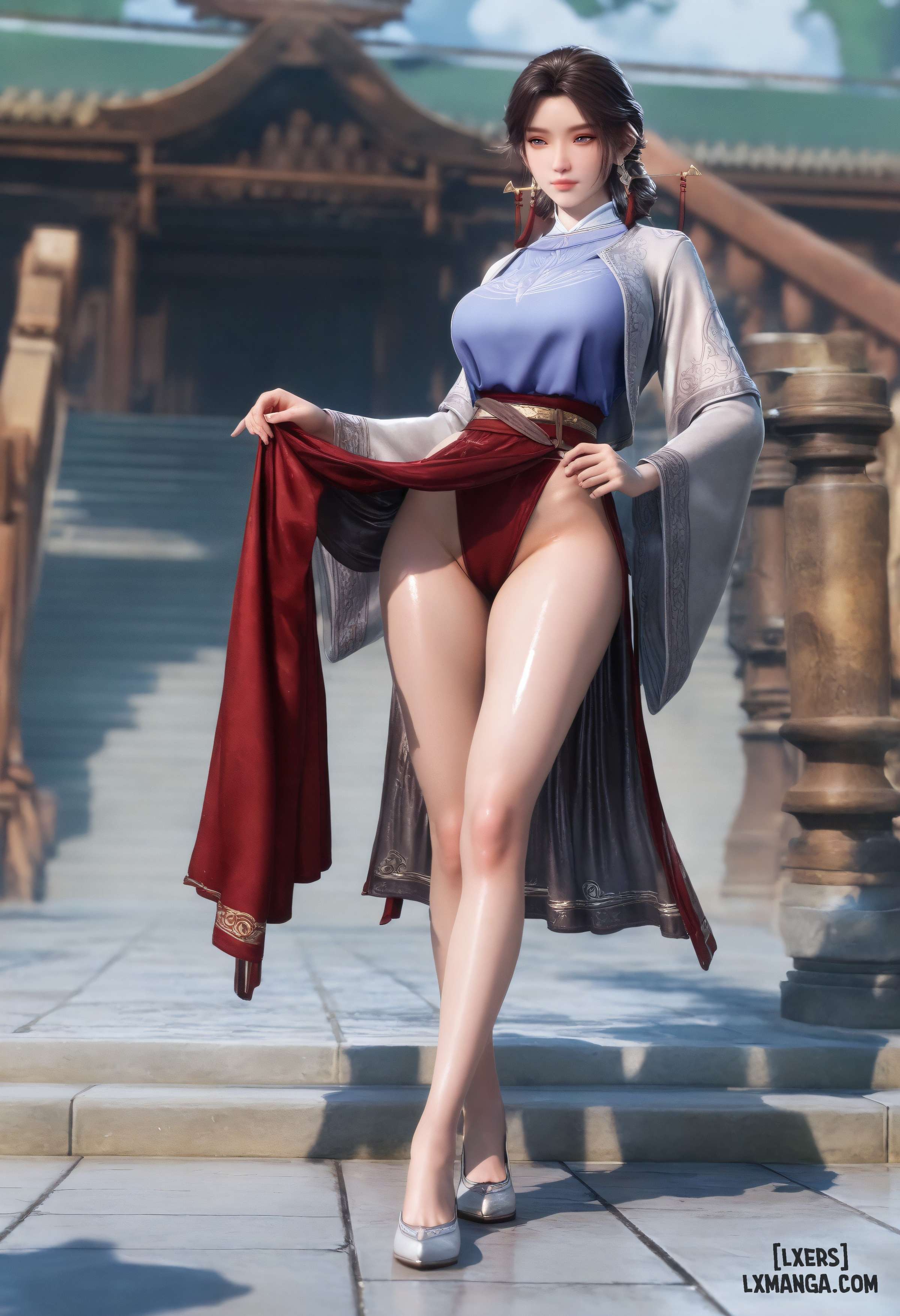 HentaiVN.net - Ảnh 43 - Mục Thần Ký [AI Generated] - 1_oneshot