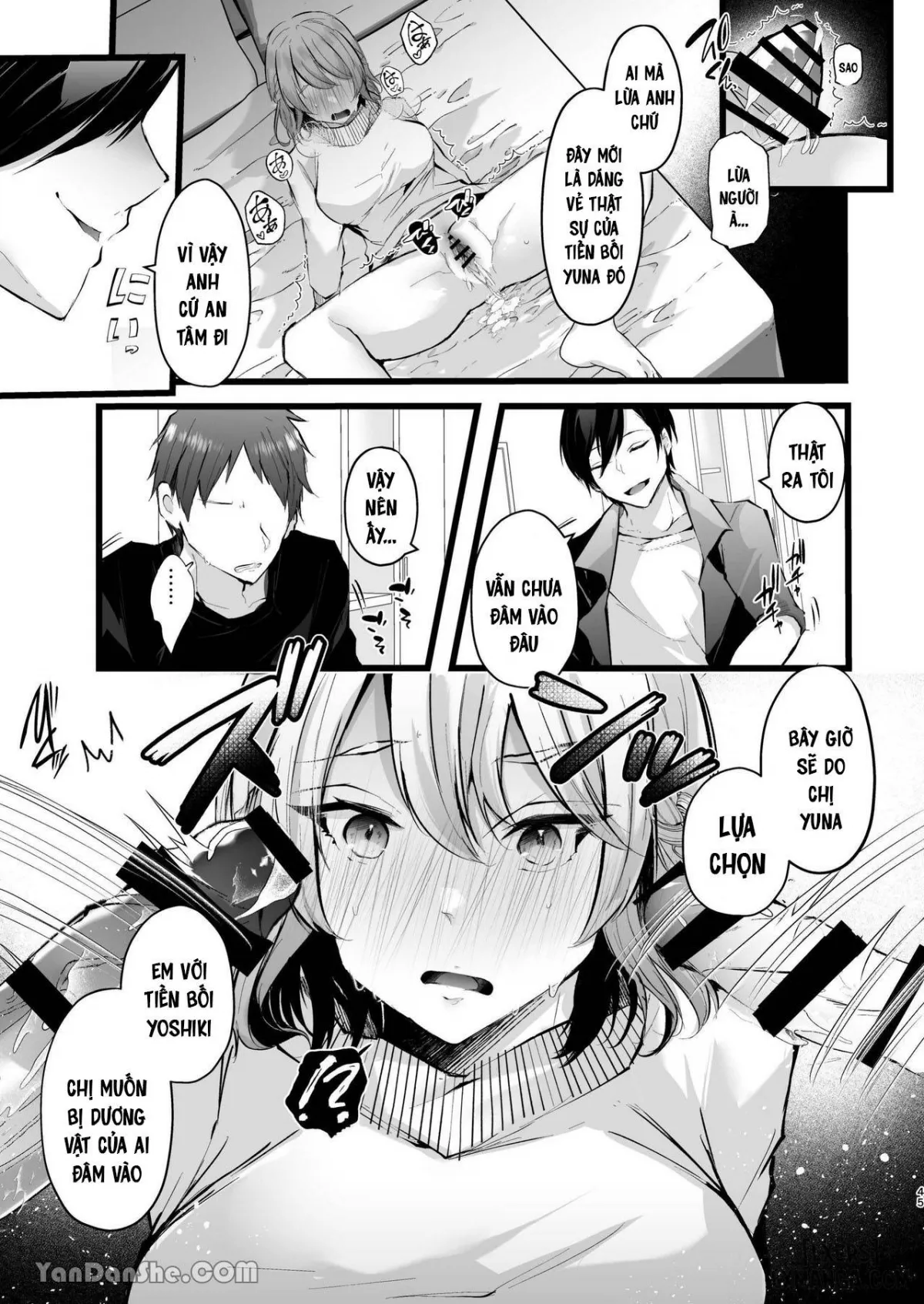 HentaiVN.net - Ảnh 45 - Shuchaku Dekiai erito Kohai Hinaki kimi wa toro ama Dekakuri Kaihatsu de Kareshi mochi no Watashi o Ryakudatsu Shimashita - 1_oneshot