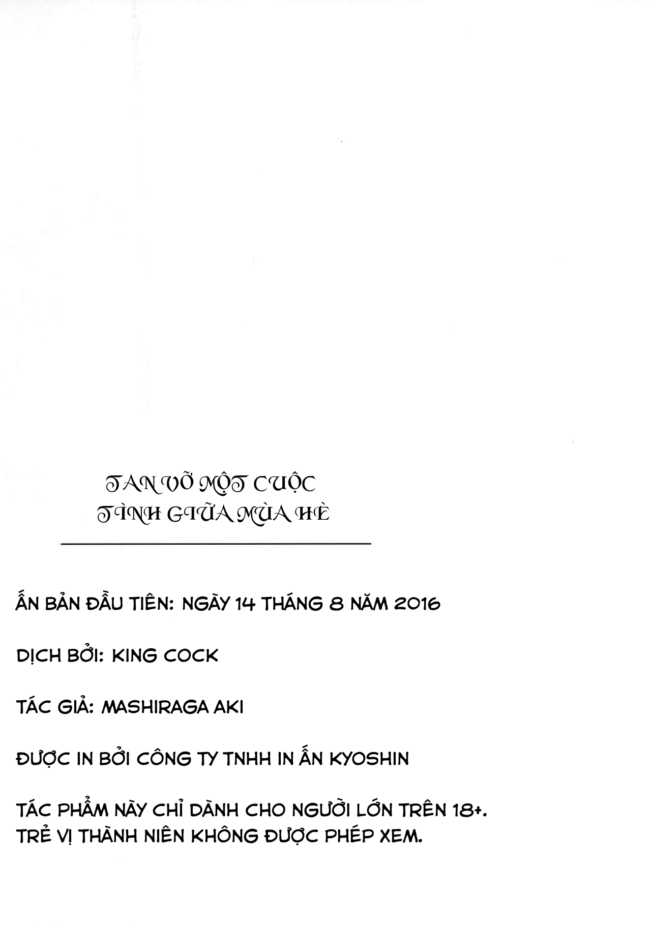 HentaiVN.net - Ảnh 47 - Tan vỡ một cuộc tình giữa mùa hè - Chap 1