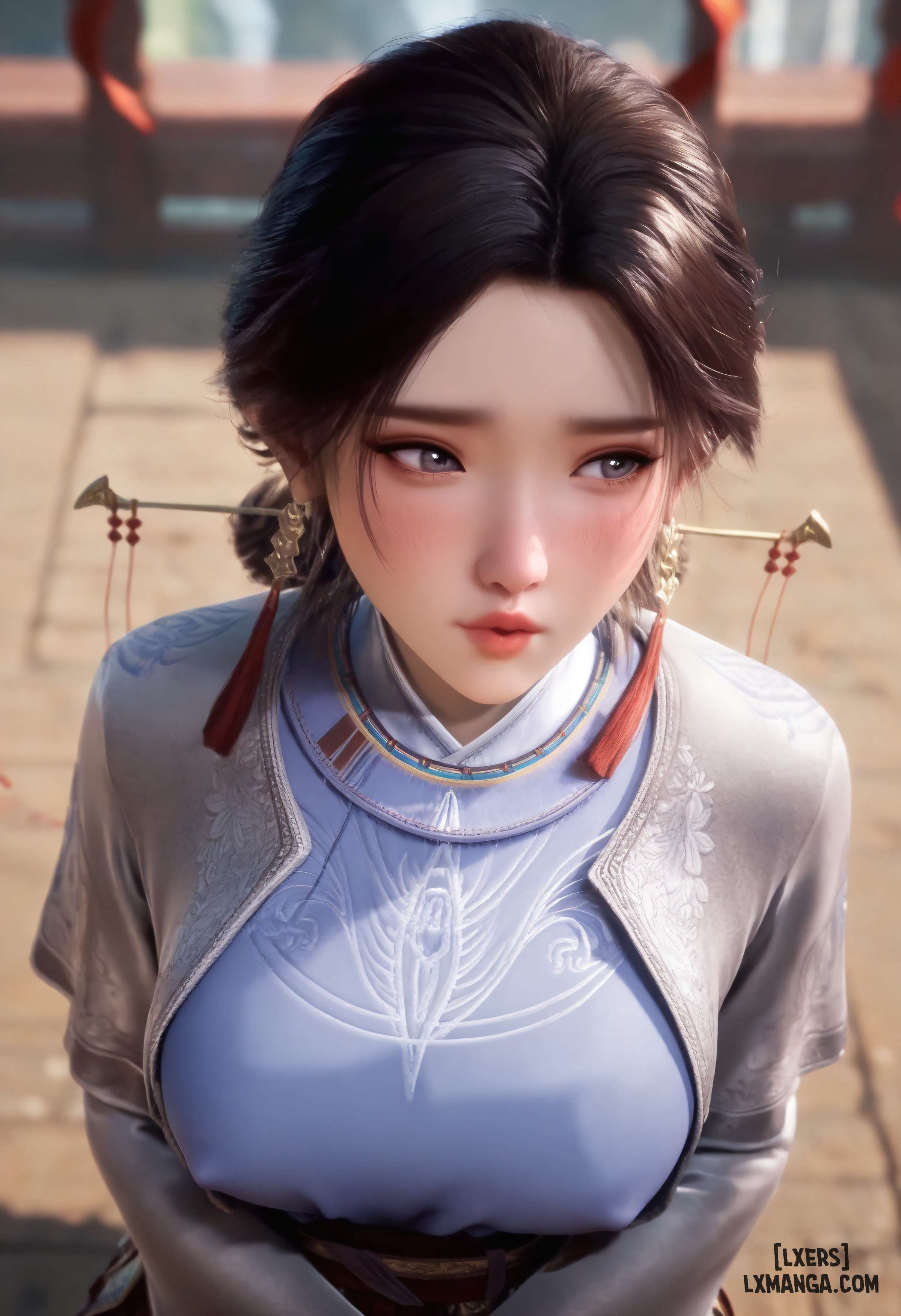 HentaiVN.net - Ảnh 5 - Mục Thần Ký [AI Generated] - 1_oneshot
