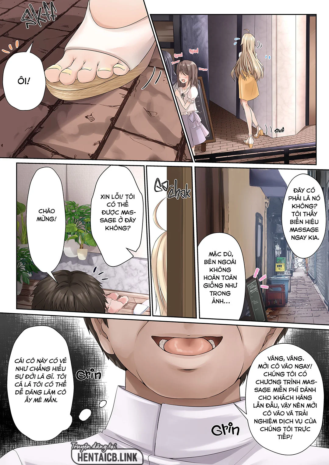 HentaiVN.net - Ảnh 5 - Mê mẩn mát xa dầu - oneshot
