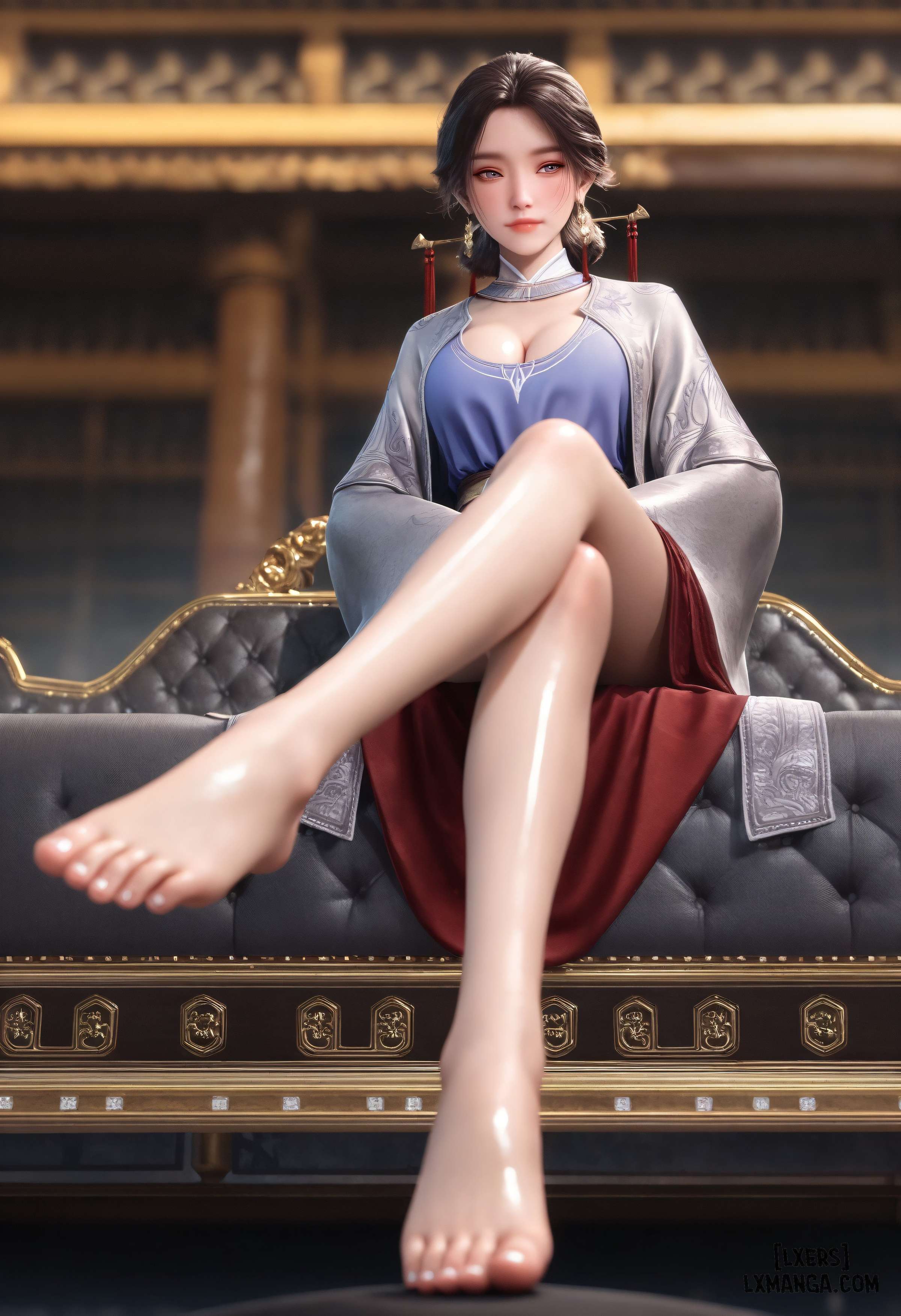 HentaiVN.net - Ảnh 54 - Mục Thần Ký [AI Generated] - 1_oneshot