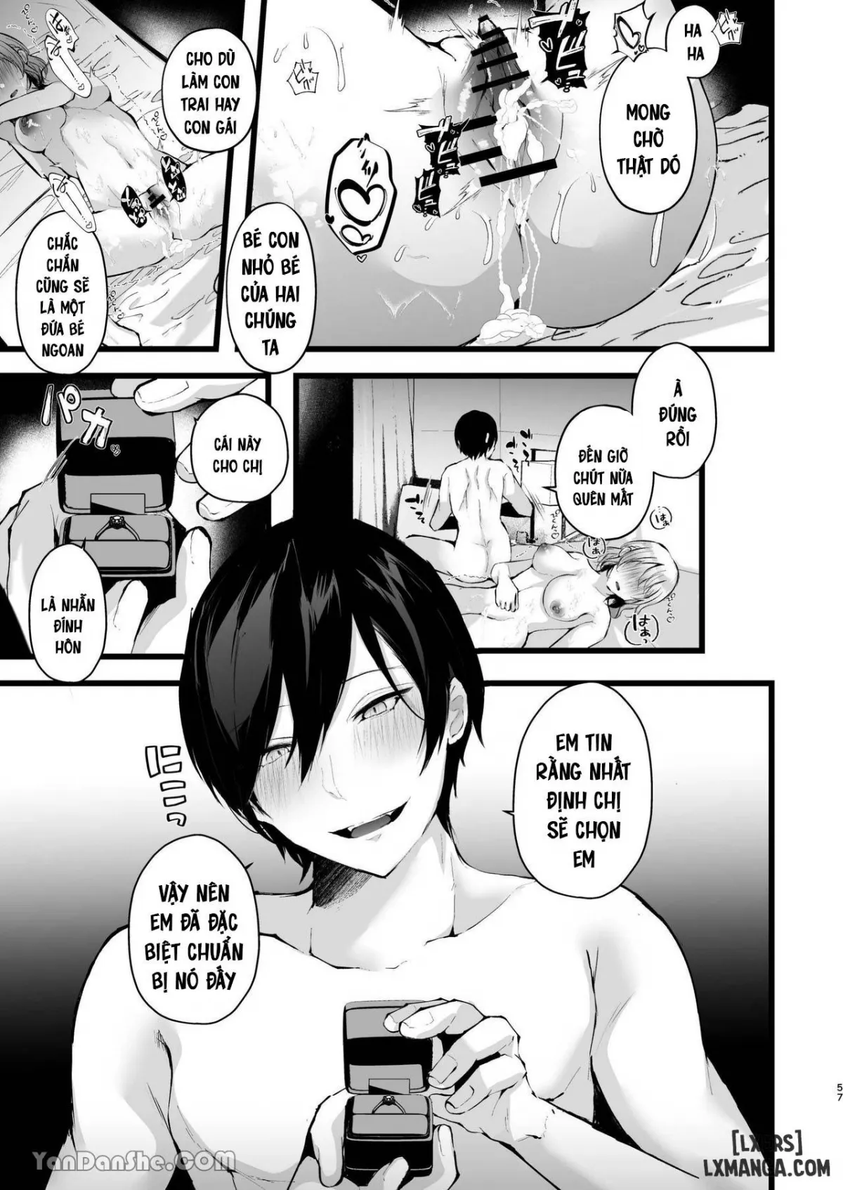 HentaiVN.net - Ảnh 57 - Shuchaku Dekiai erito Kohai Hinaki kimi wa toro ama Dekakuri Kaihatsu de Kareshi mochi no Watashi o Ryakudatsu Shimashita - 1_oneshot