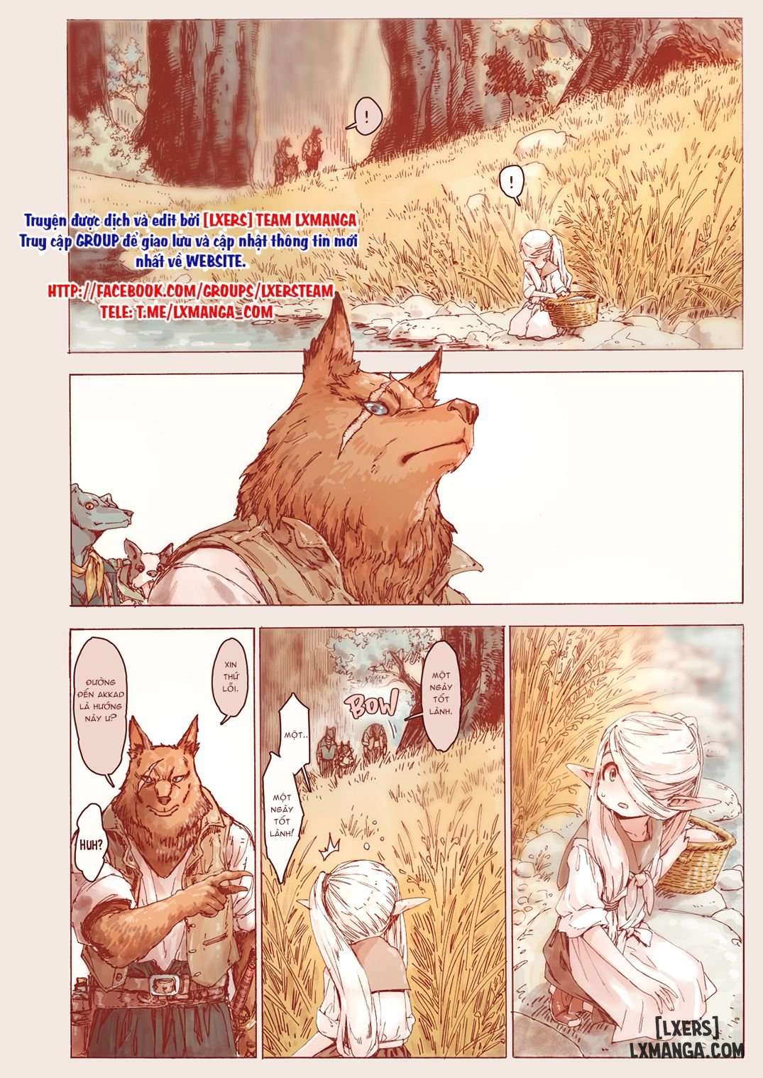 HentaiVN.net - Ảnh 6 - The Little Elf and the Savage Beastmen [J18] - 1_oneshot