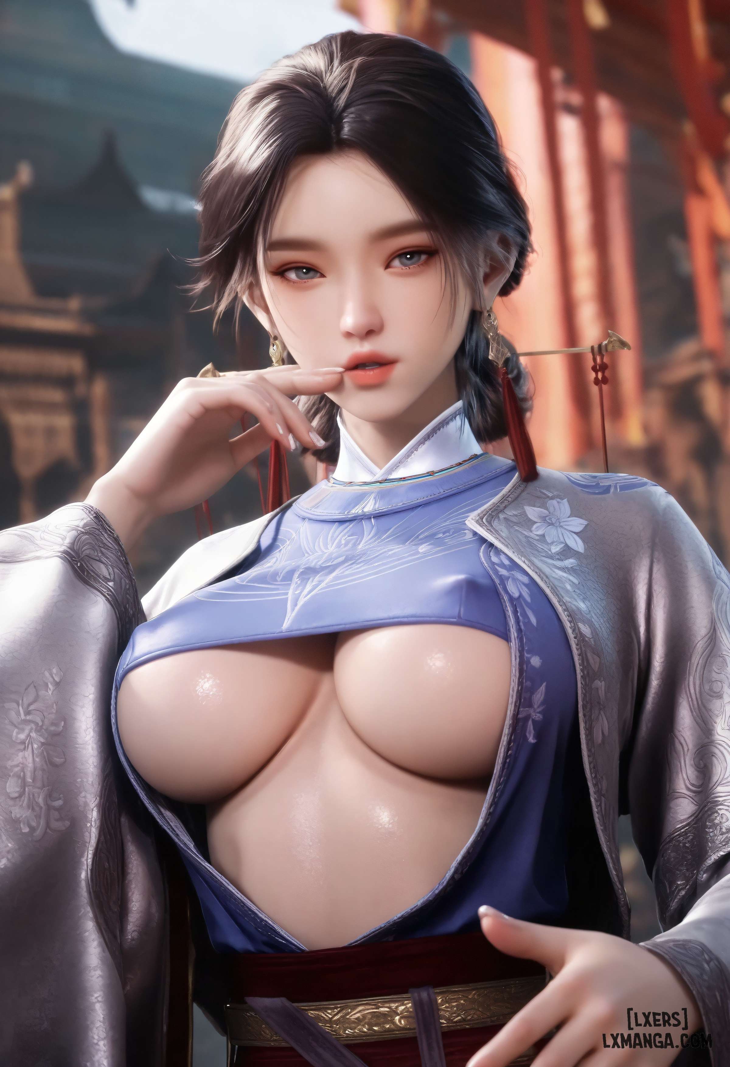 HentaiVN.net - Ảnh 62 - Mục Thần Ký [AI Generated] - 1_oneshot
