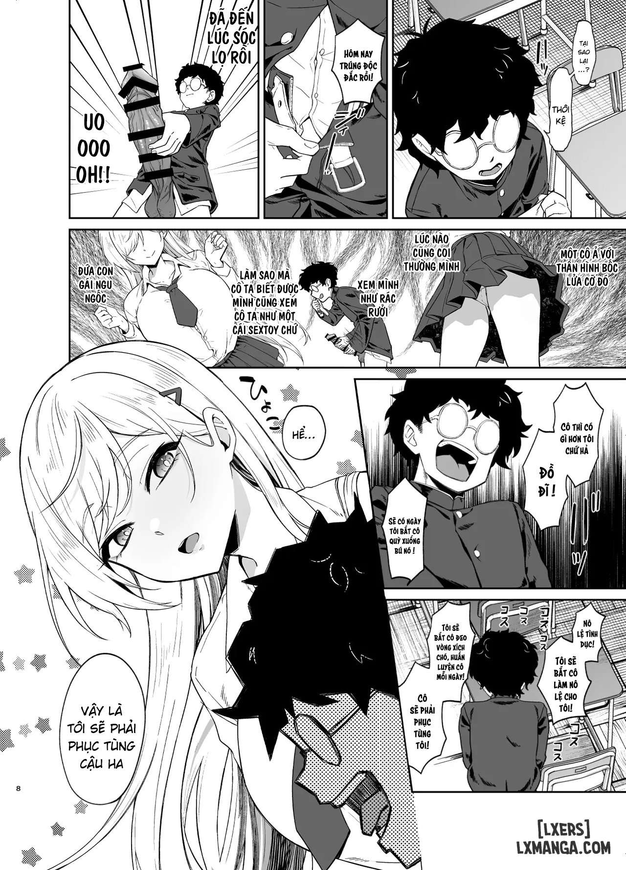 HentaiVN.net - Ảnh 8 - Gal ga Boku no Dorei ni naru Hanashi - Chap 1