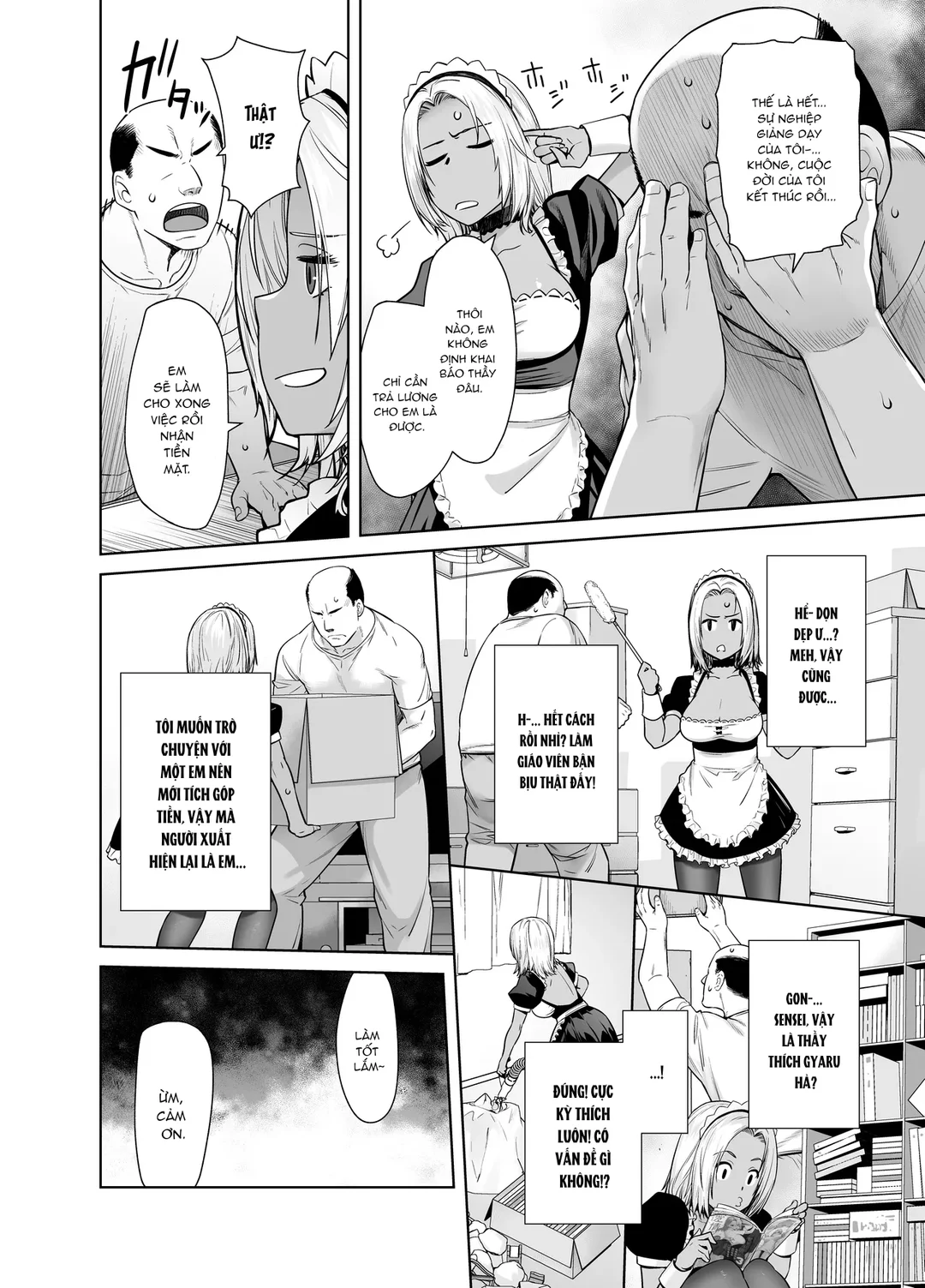 HentaiVN.net - Ảnh 7 - Tannin no Meido ni Nacchatta KURO GAL - Oneshot