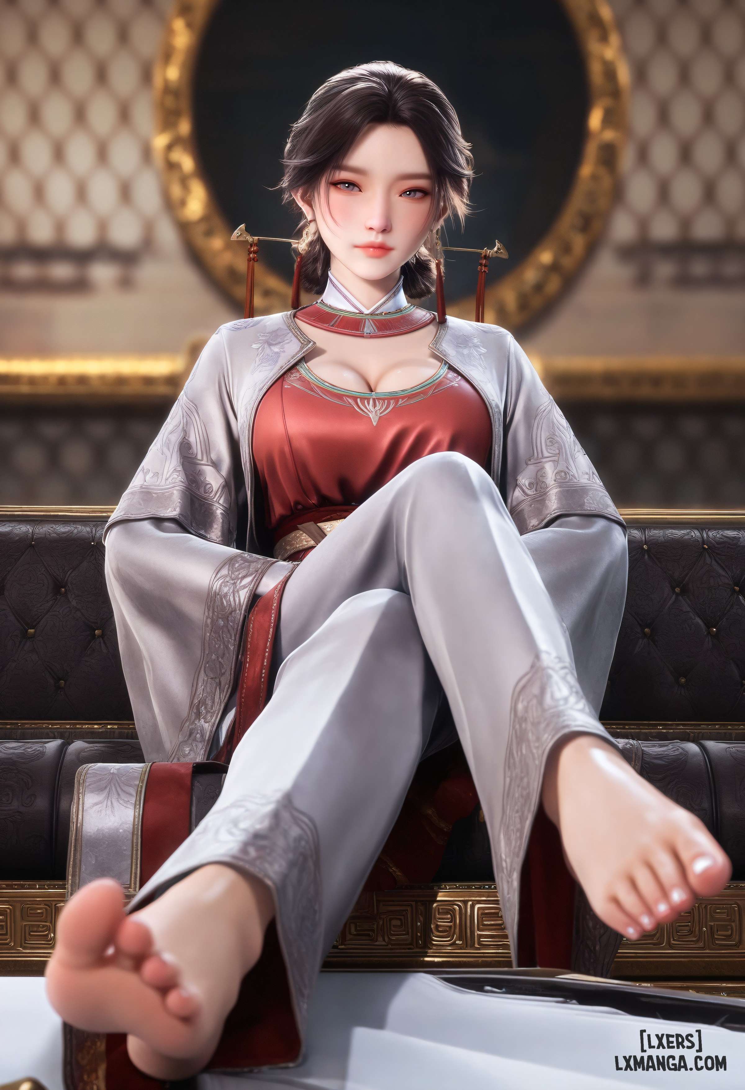 HentaiVN.net - Ảnh 75 - Mục Thần Ký [AI Generated] - 1_oneshot