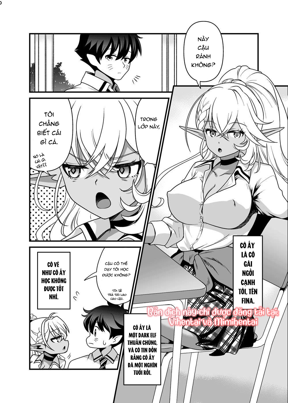 HentaiVN.net - Ảnh 9 - Tôi Là Chàng Trai Duy Nhất Trong Ngôi Trường Đầy Rẫy Bán Nhân Háo Sắc - Oneshot