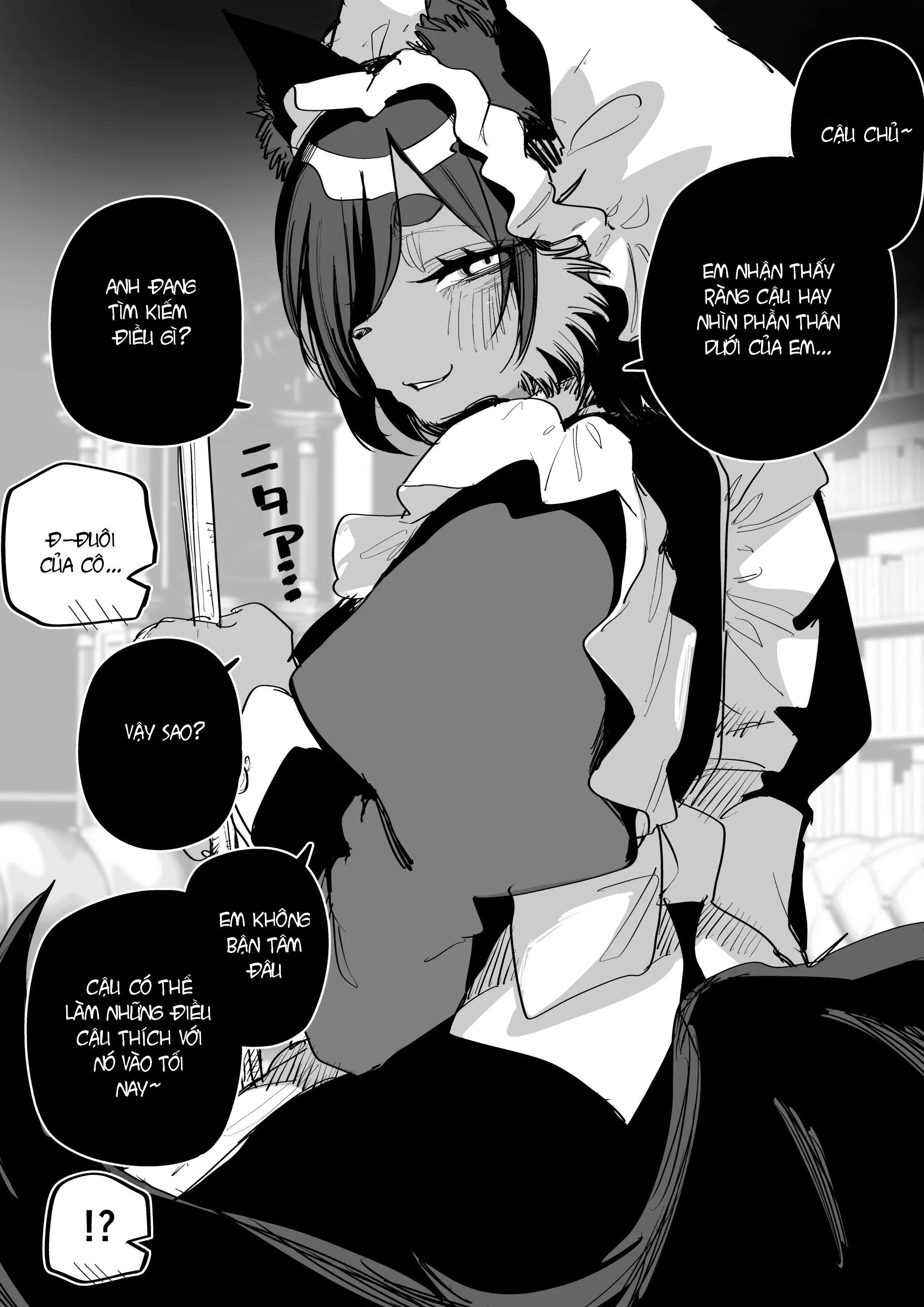 HentaiVN.net - Ảnh 9 - cô hầu gái của riêng tôi - Oneshot