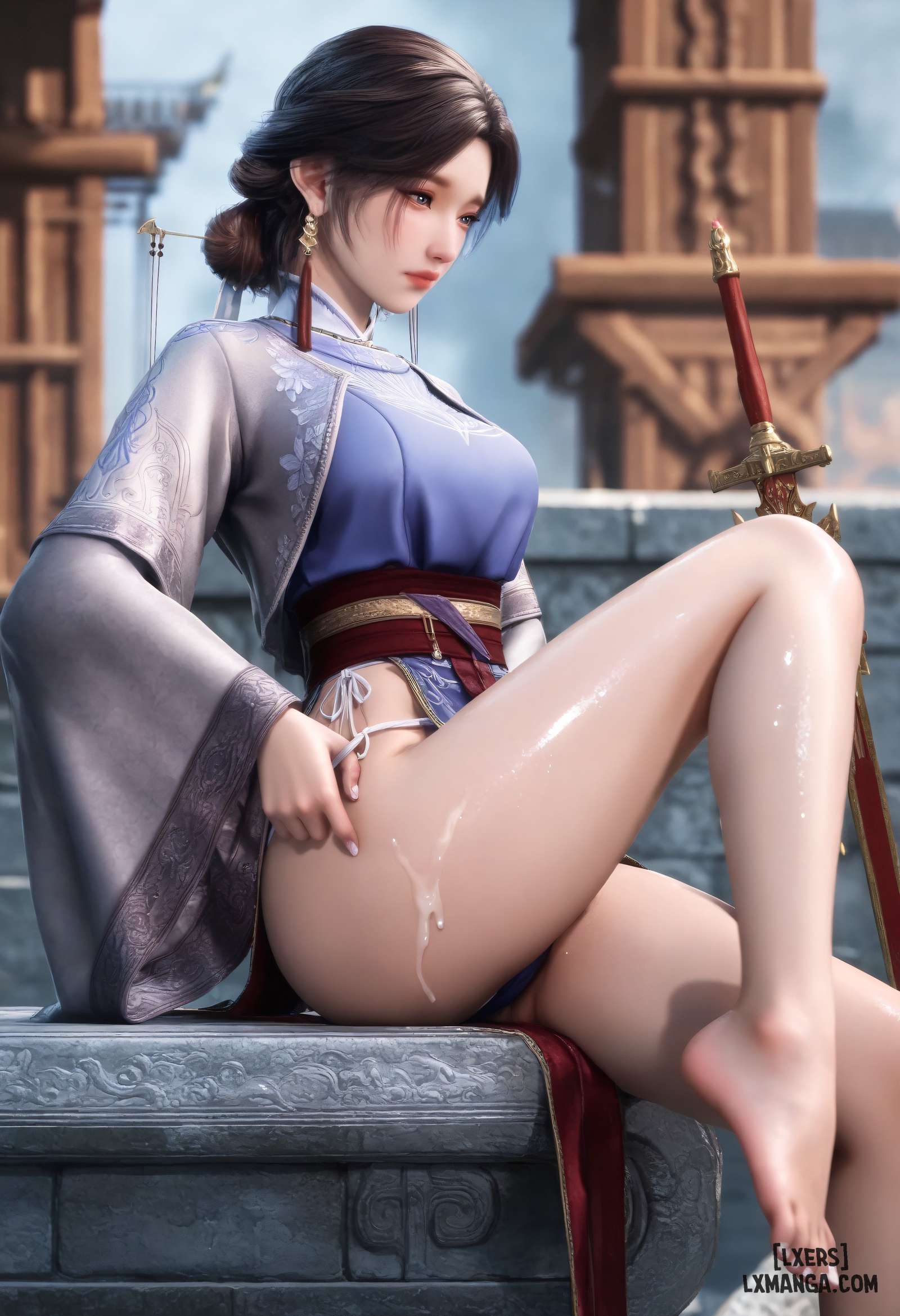 HentaiVN.net - Ảnh 83 - Mục Thần Ký [AI Generated] - 1_oneshot