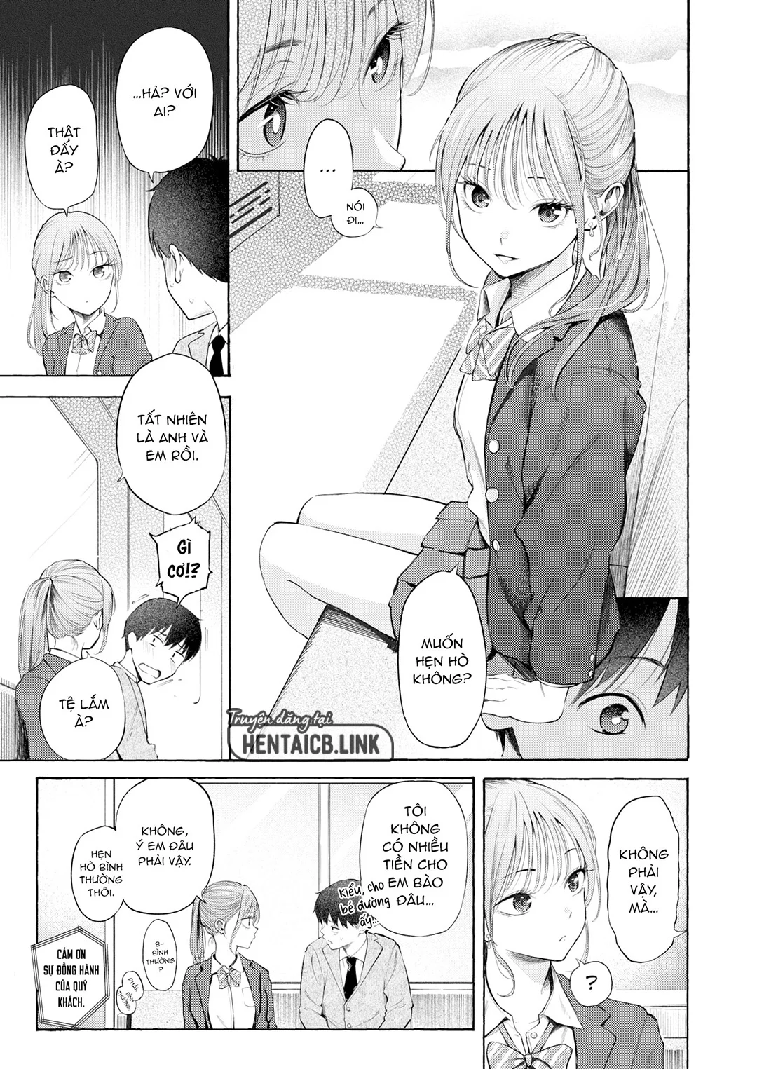 HentaiVN.net - Ảnh 10 - Nữ sinh và dân văn phòng - Chap 1