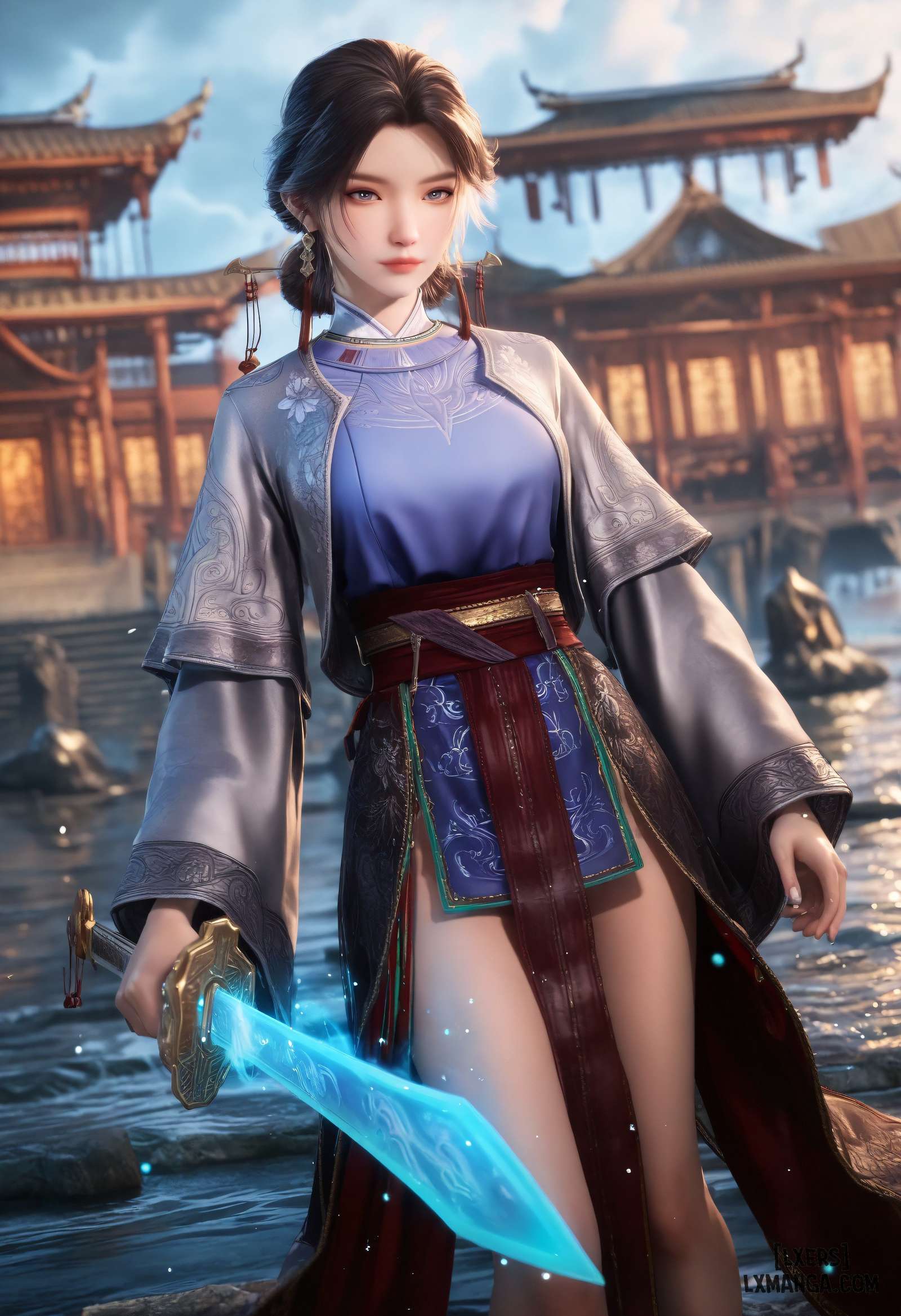 HentaiVN.net - Ảnh 90 - Mục Thần Ký [AI Generated] - 1_oneshot