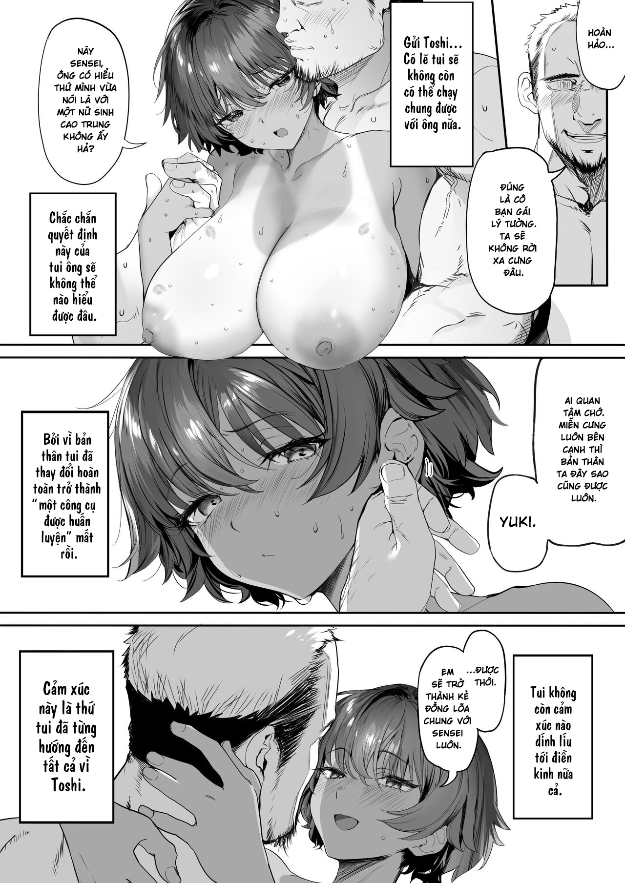 HentaiVN.net - Ảnh 102 - Kansai Gyogyou Kyoudou Kumiai (Marushin)] Rikujoubu no Bokukko Doukyuusei ga Chuunen Komon ni Mesu ni Sareru Ichibu Shijuu - Siêu phẩm