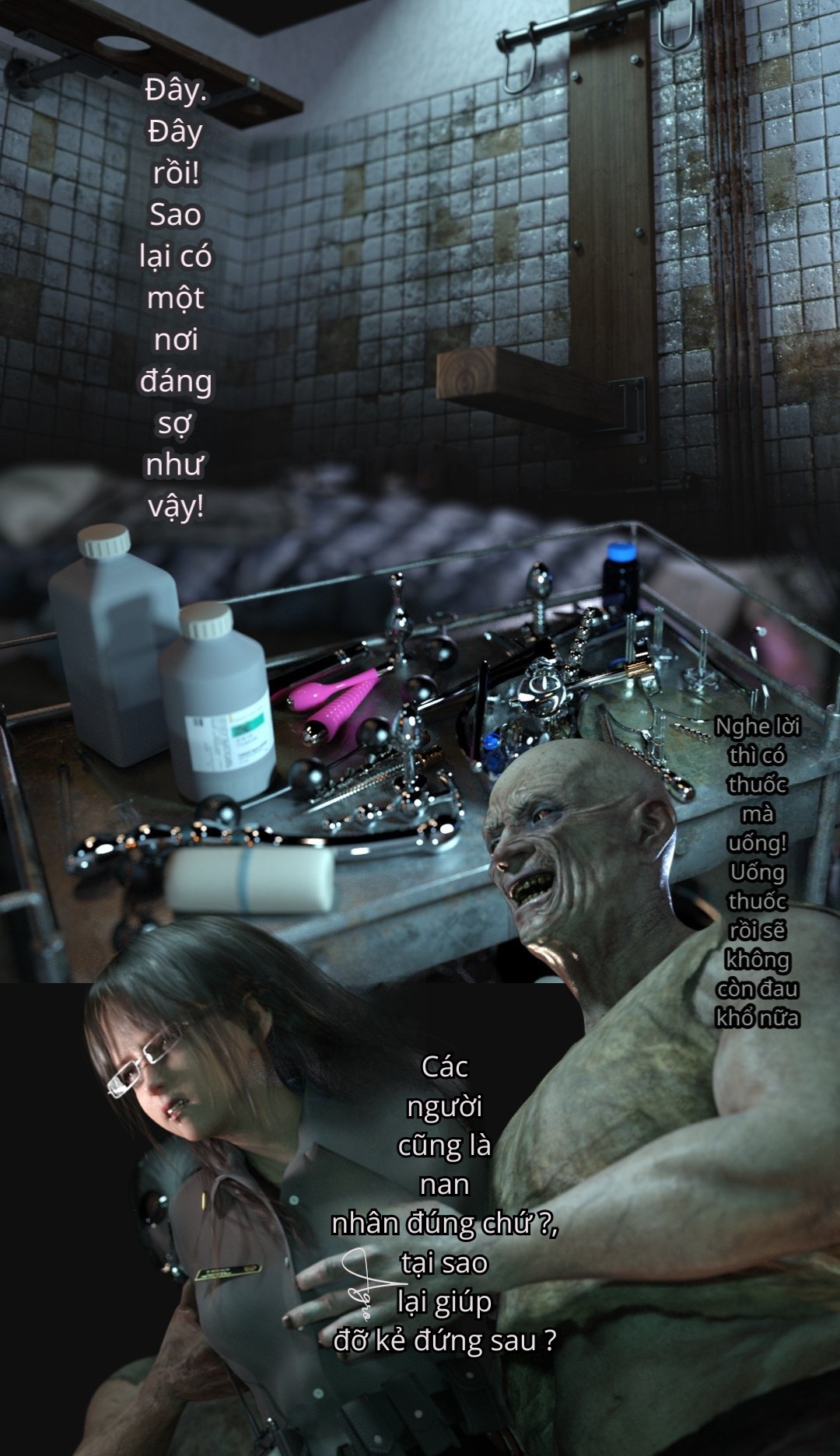 HentaiVN.net - Ảnh 3 - Mental Hospital - 3. Bắt giữ Fuyuki Rin'ne, bắt đầu điều trị nào