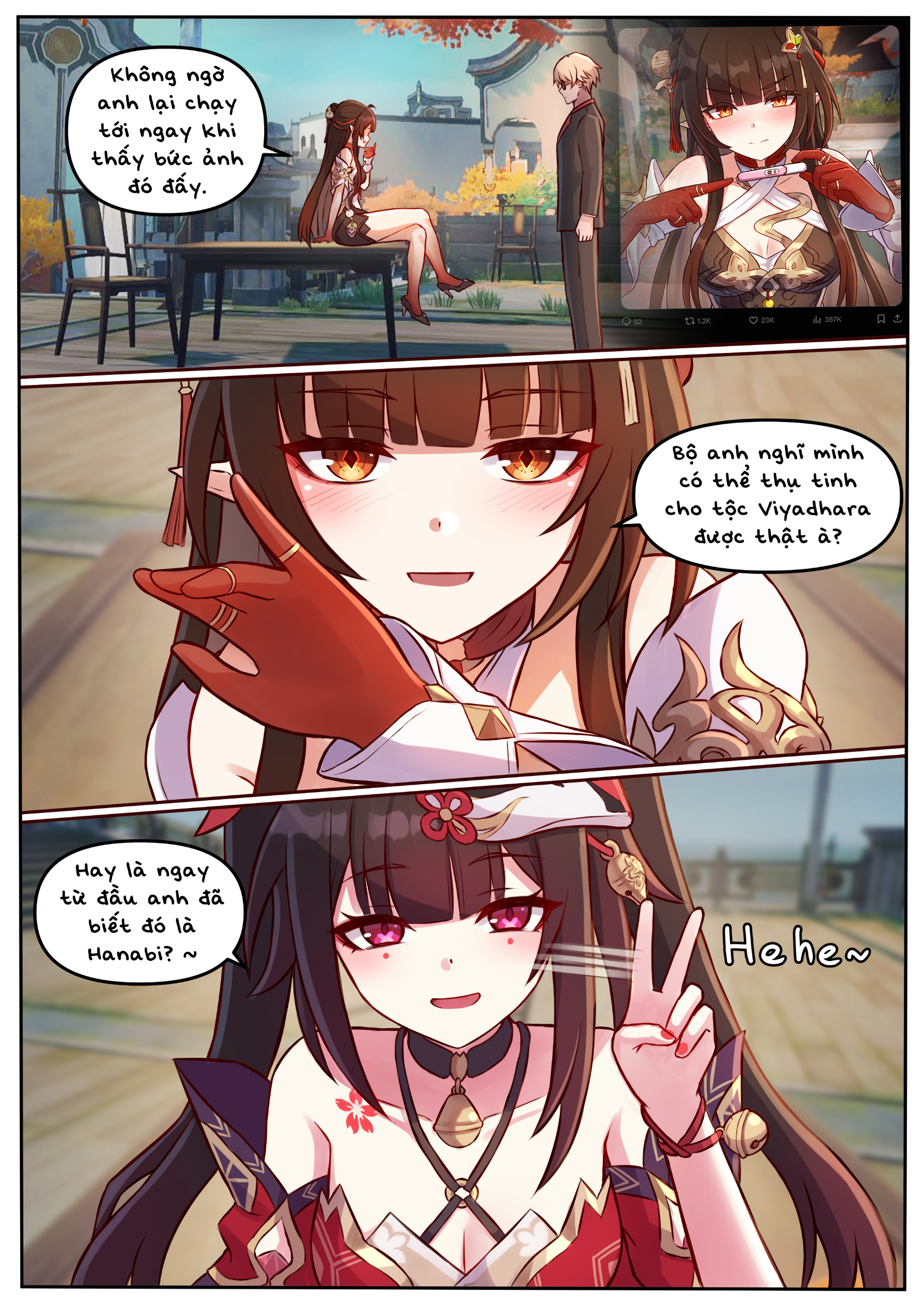 HentaiVN.net - Ảnh 3 - Hành trình đạo dụ của Scott - Chỉnh đốn Hân bi (bonus Valentine)