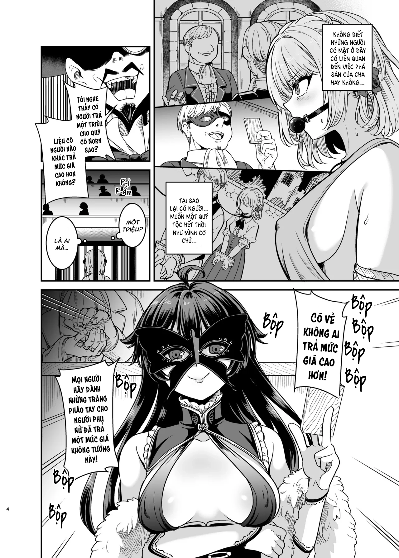 HentaiVN.net - Ảnh 3 - Khoá Huấn Luyện Nô Lệ Tình Dục Của Cô Chủ Yandere - oneshot