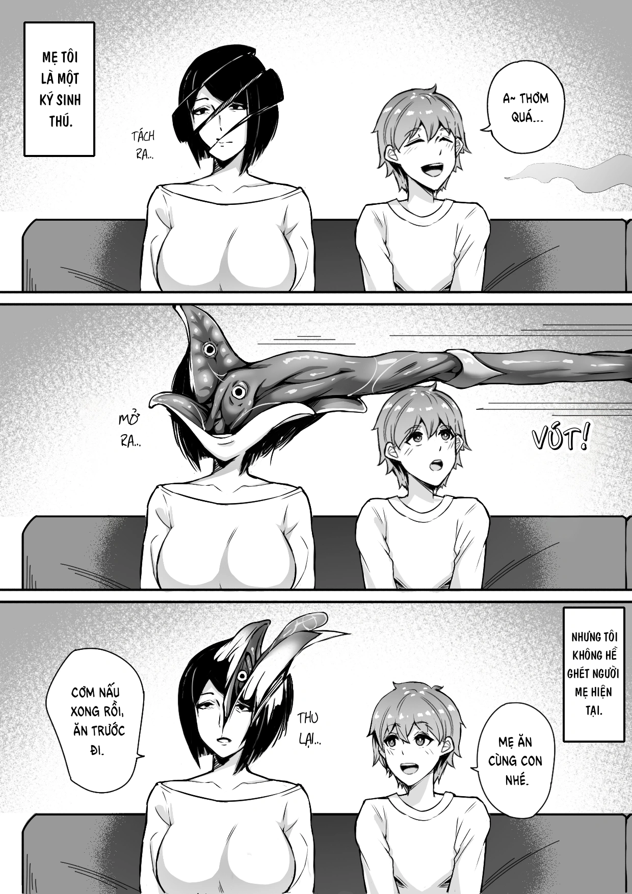 HentaiVN.net - Ảnh 3 - Người mẹ Ký Sinh Thú của Tôi. - Chap 1