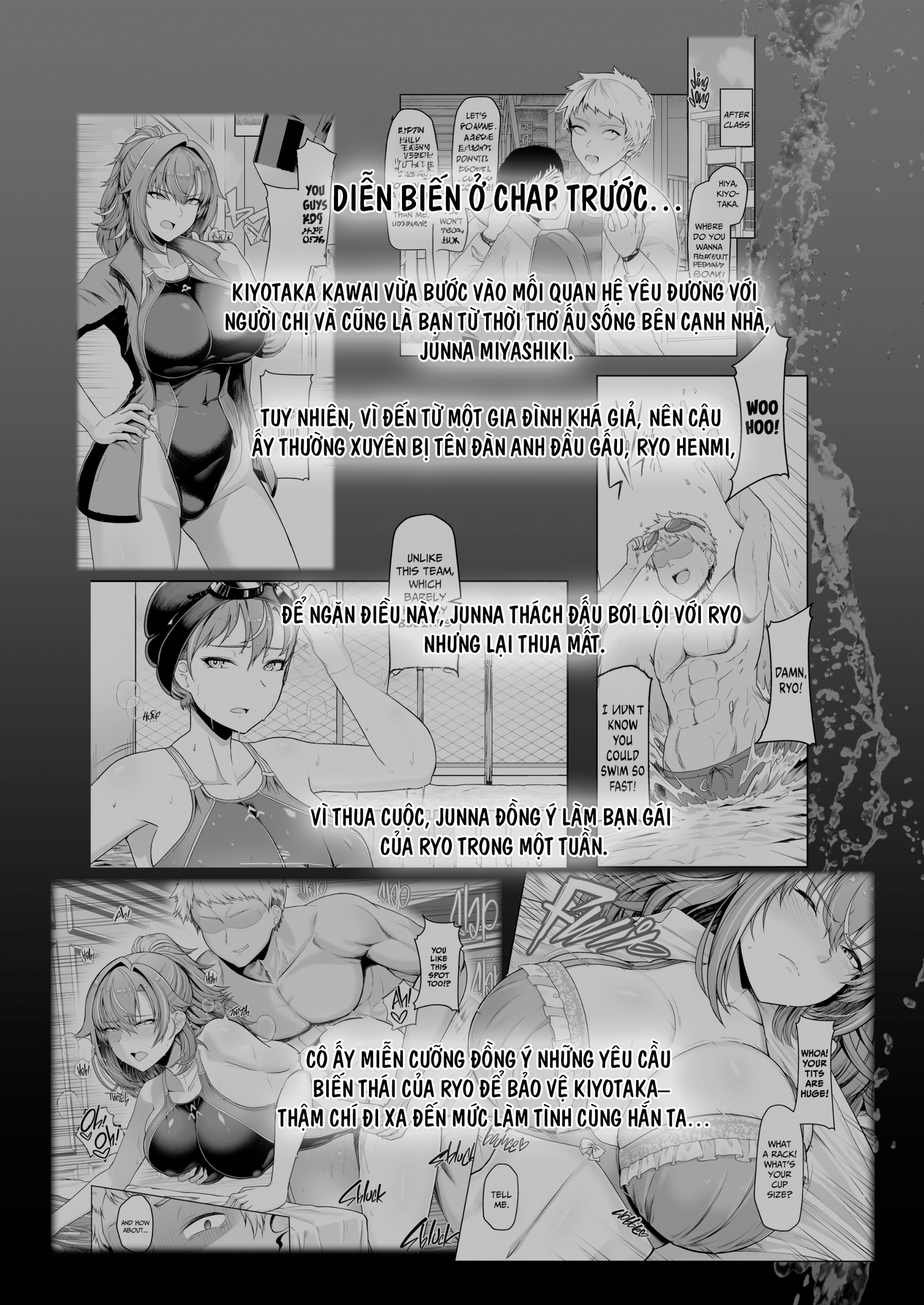 HentaiVN.net - Ảnh 3 - Rental Suieibu Kanojo - Chap 2