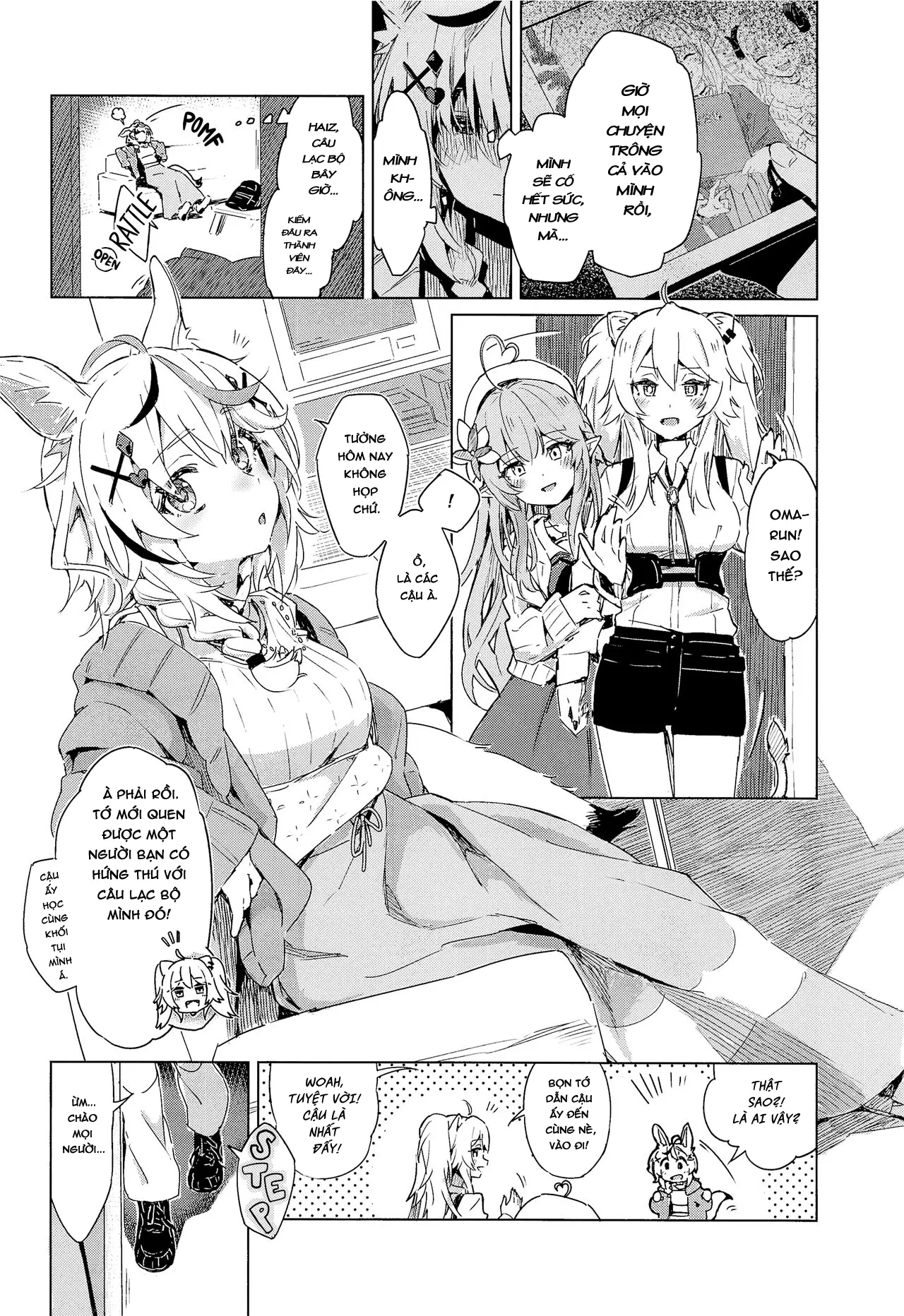 HentaiVN.net - Ảnh 3 - Phải chăng nàng cáo Fannec đang mơ mộng về Nenechi sao? - Oneshot
