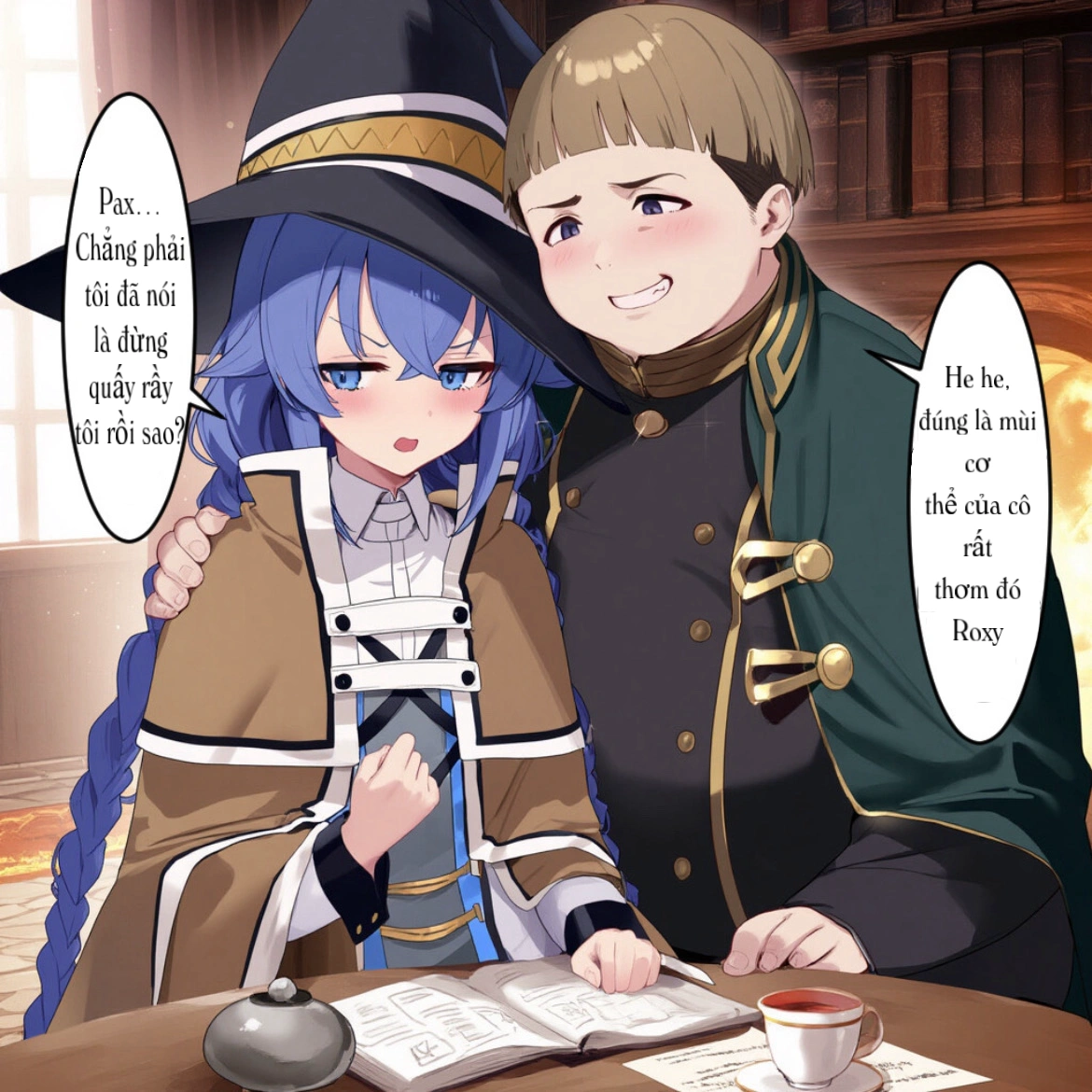 HentaiVN.net - Ảnh 3 - Mushoku Tensei – Ngày Roxy trở thành nô lệ tình dục của Pax - chương 1 fix