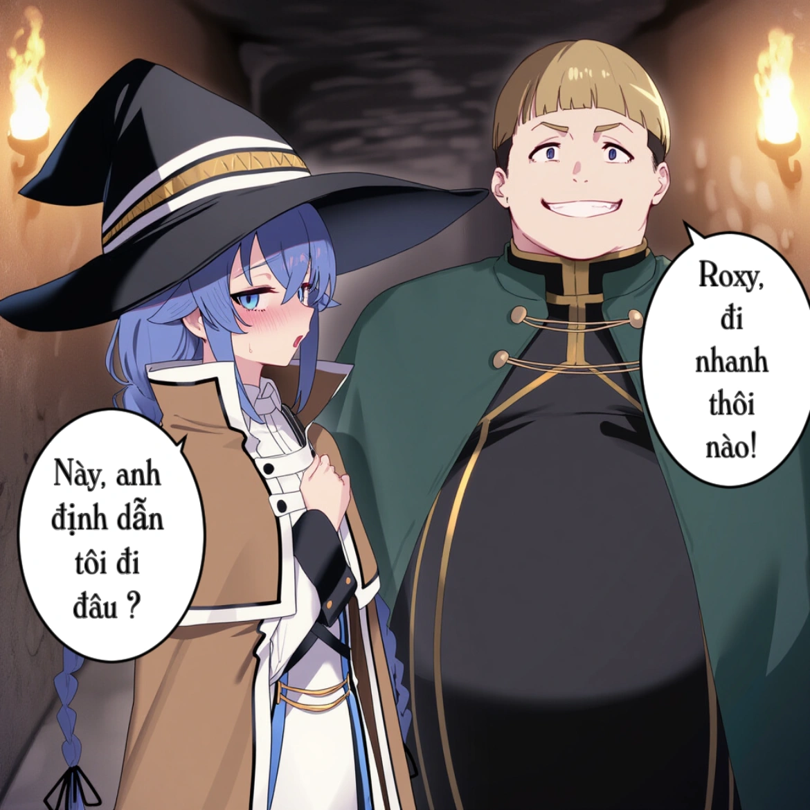 HentaiVN.net - Ảnh 3 - Mushoku Tensei – Ngày Roxy trở thành nô lệ tình dục của Pax - Chương 5