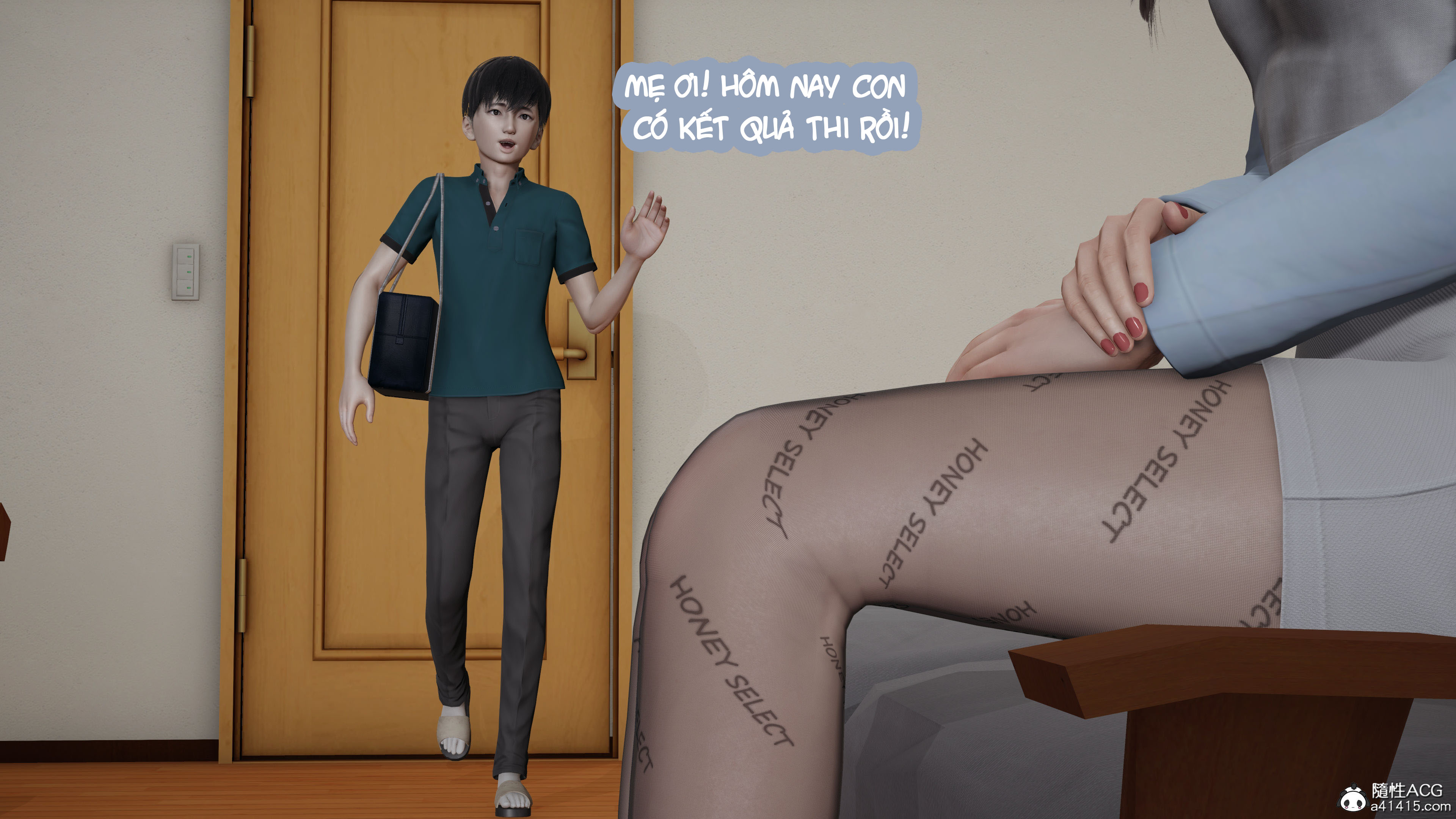 HentaiVN.net - Ảnh 3 - Mẹ Bị Người Khác Cưỡng Hiếp - Chương 2A ( Bị Cướp)