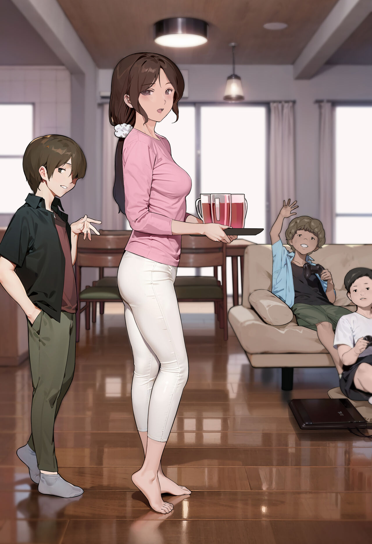HentaiVN.net - Ảnh 3 - người phụ nữ đã có chồng và đứa trẻ - Oneshot