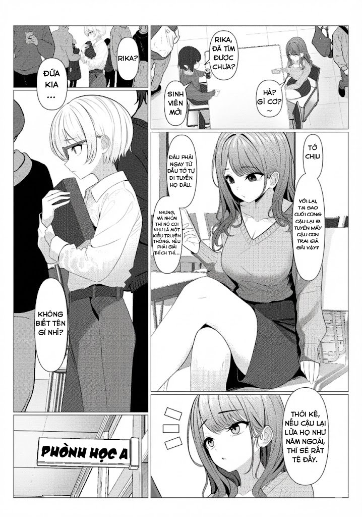 HentaiVN.net - Ảnh 3 - Hồ sơ bệnh án nữ hóa của Hayato-sensei - Oneshot