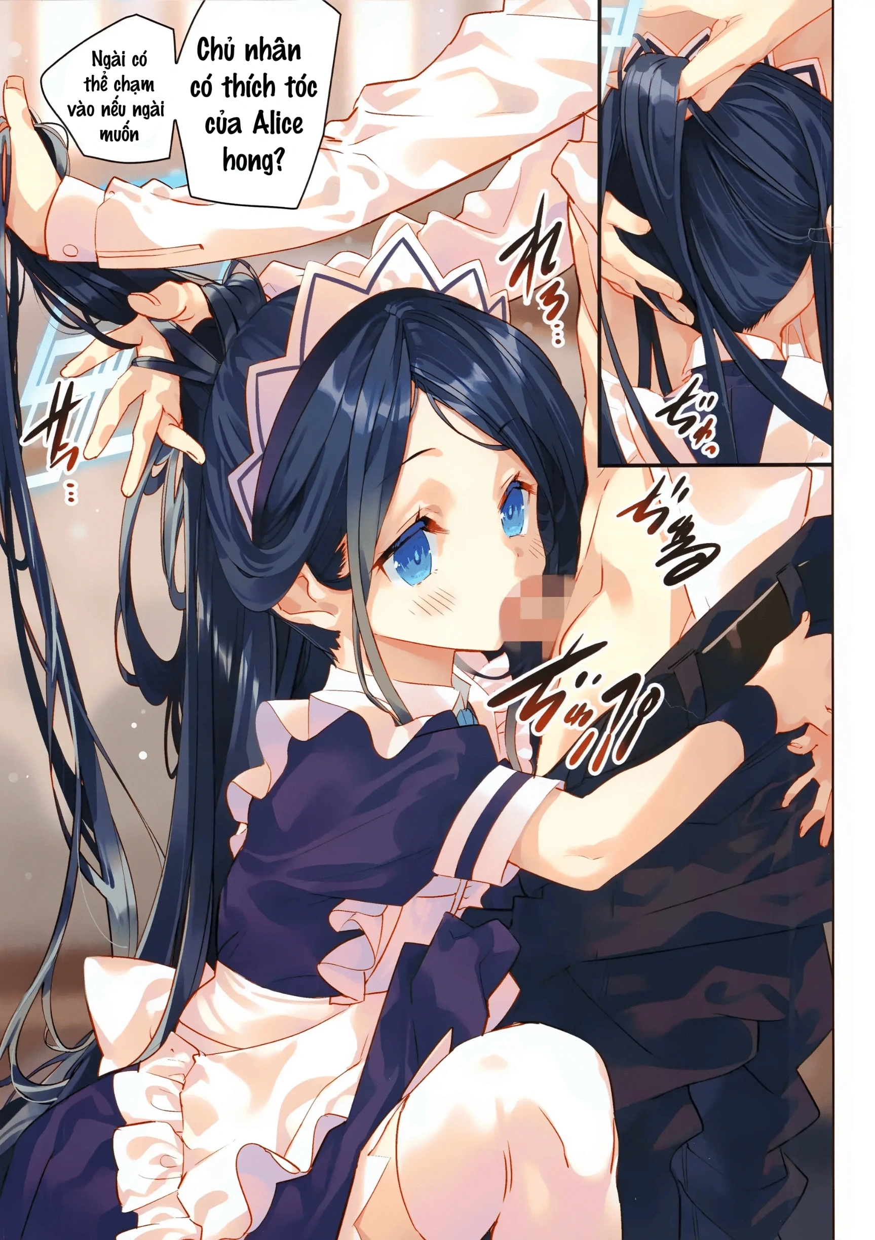 HentaiVN.net - Ảnh 3 - Sensei tính hốt luôn cả em hầu gái Alice sao? - Oneshot